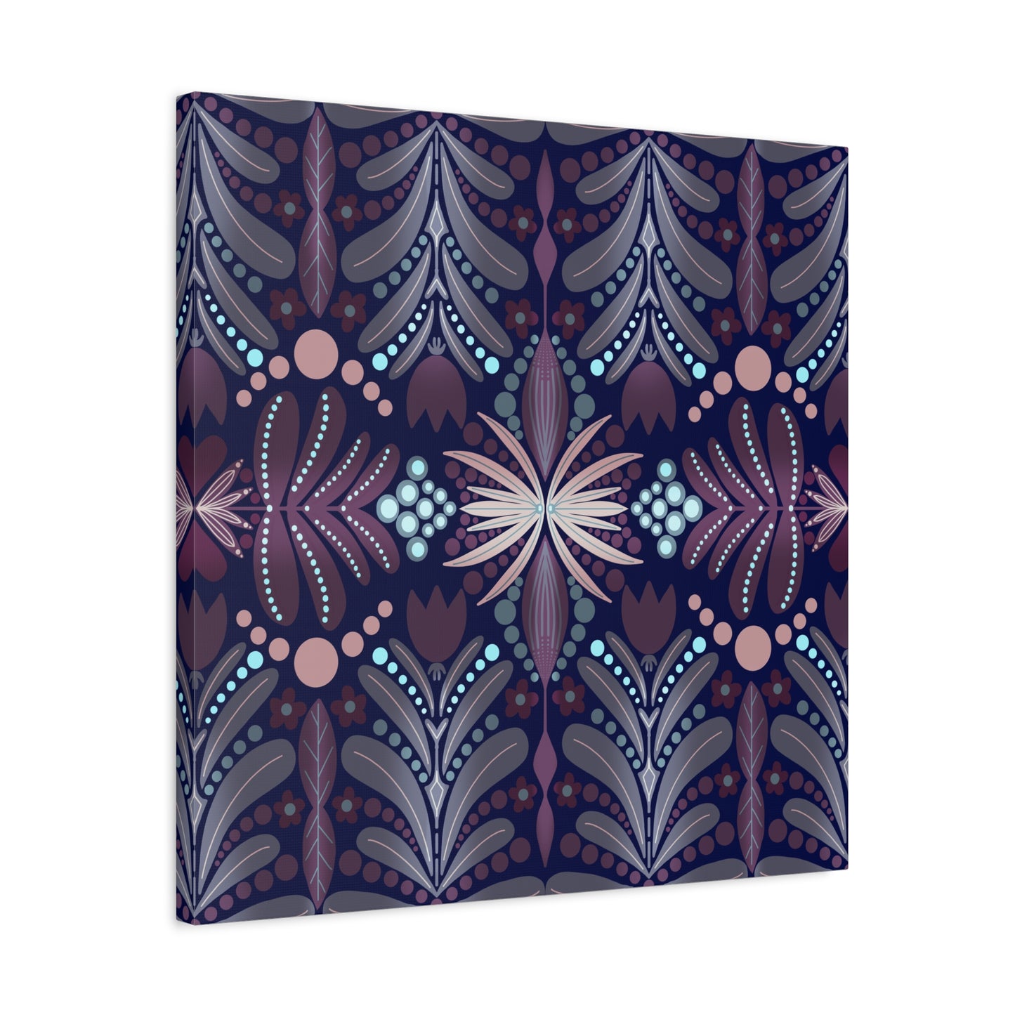 Floral Wall Art - Matte Canvas Print - Mystic Folklore