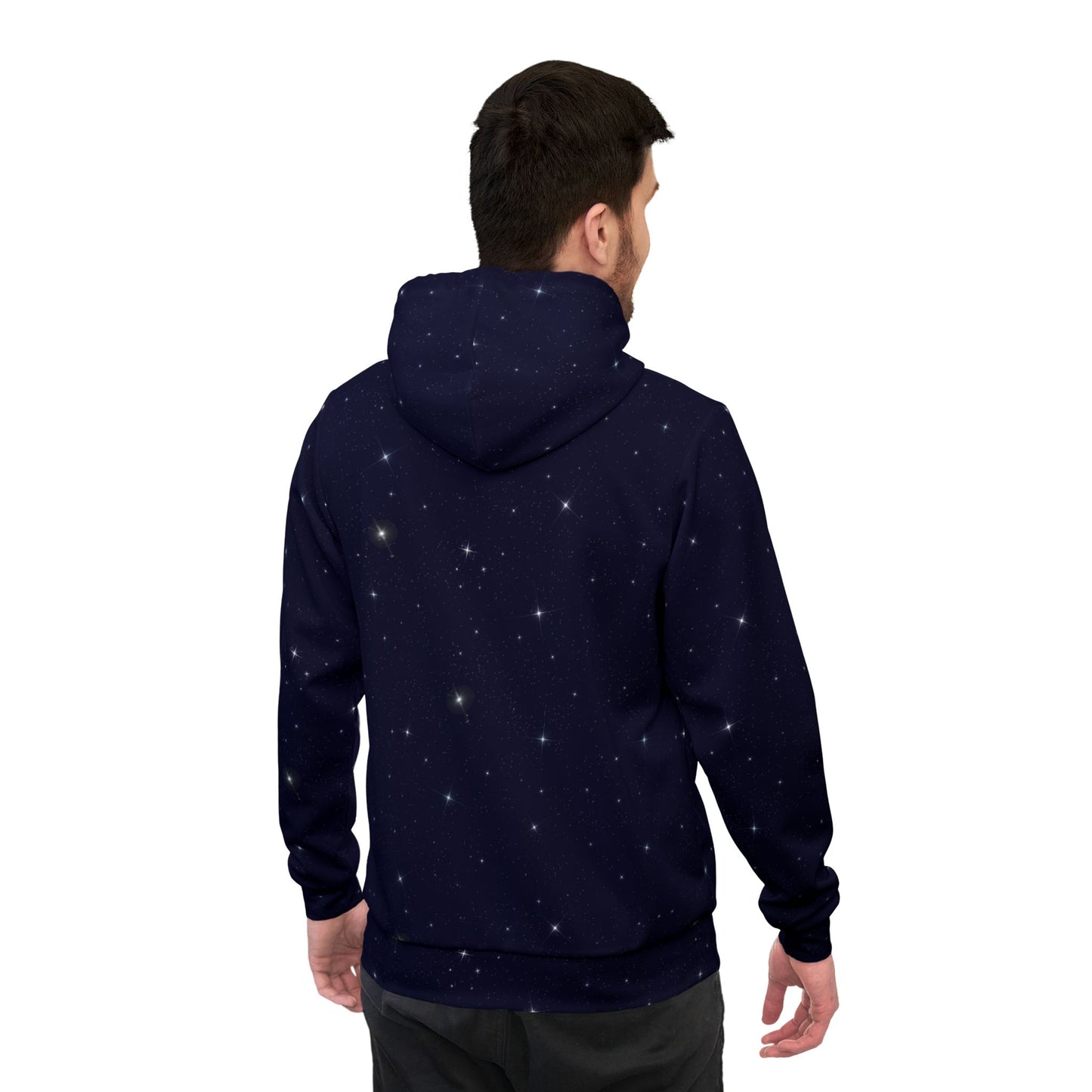 Star Studded Athletic Hoodie by Anndria