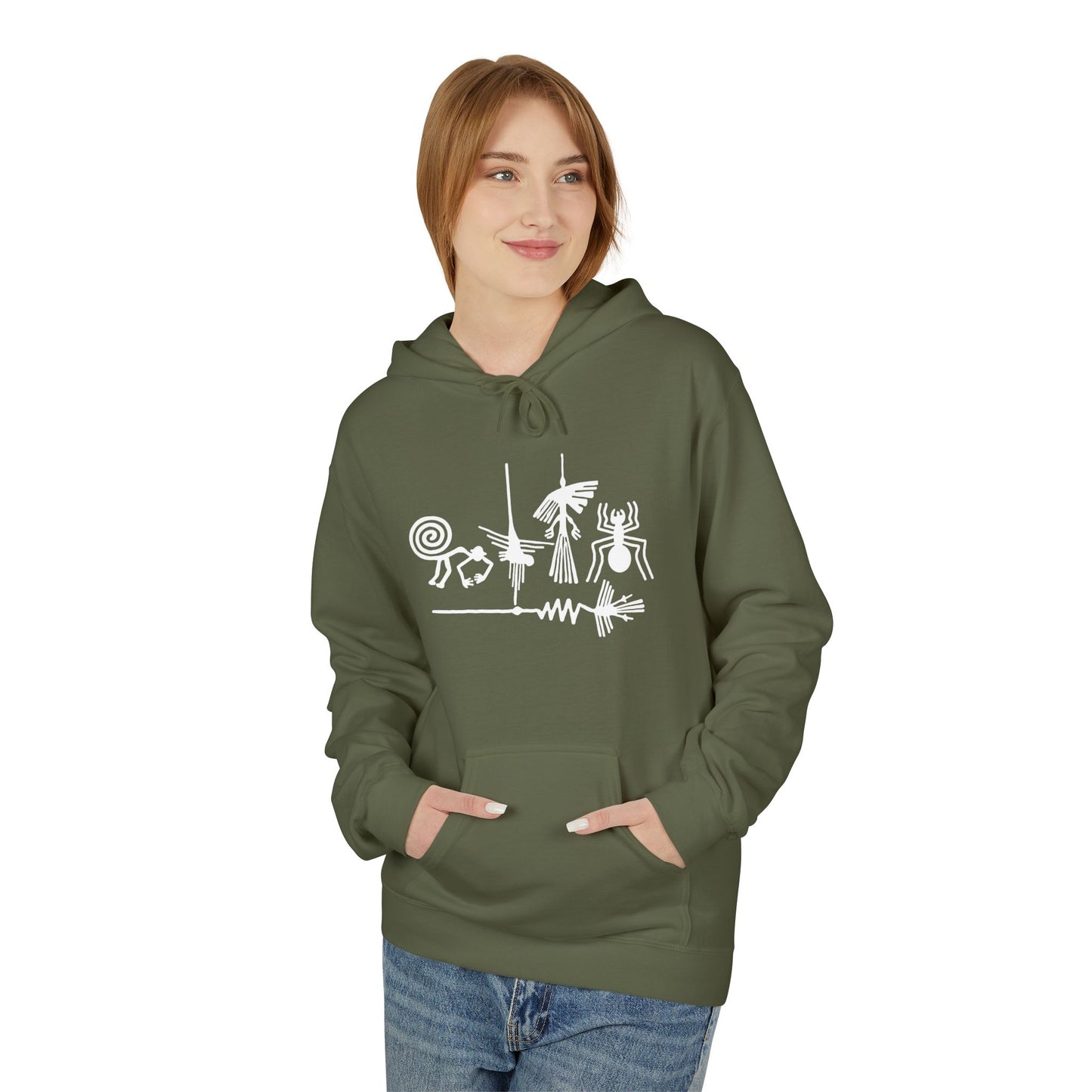 Hoodie - Nazca Lines: The Great Geoglyphs of Peru Design
