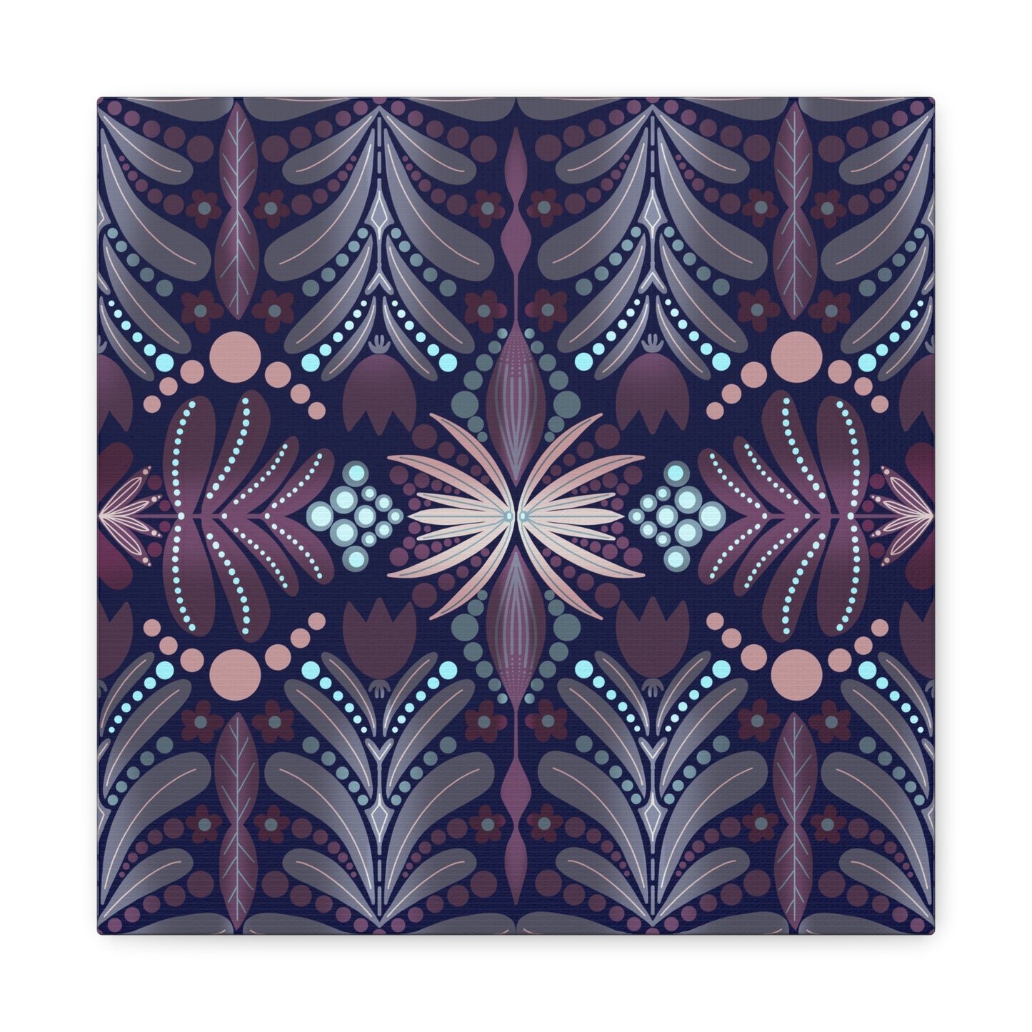 Floral Wall Art - Matte Canvas Print - Mystic Folklore