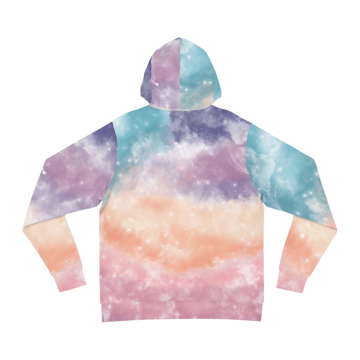 Cosmic Whispers Fashion Hoodie - Dreamy Pastel Galaxy-Inspired Hoodie
