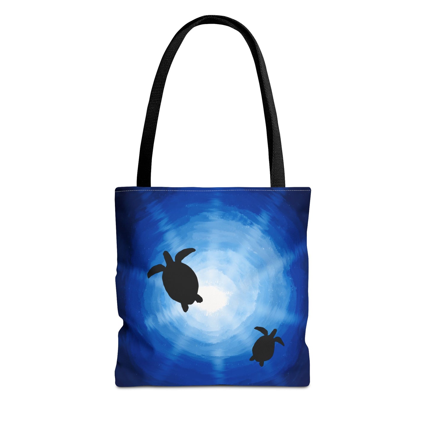 Tote Bag - Sea Turtles Swimming Hand Drawn by Anndria
