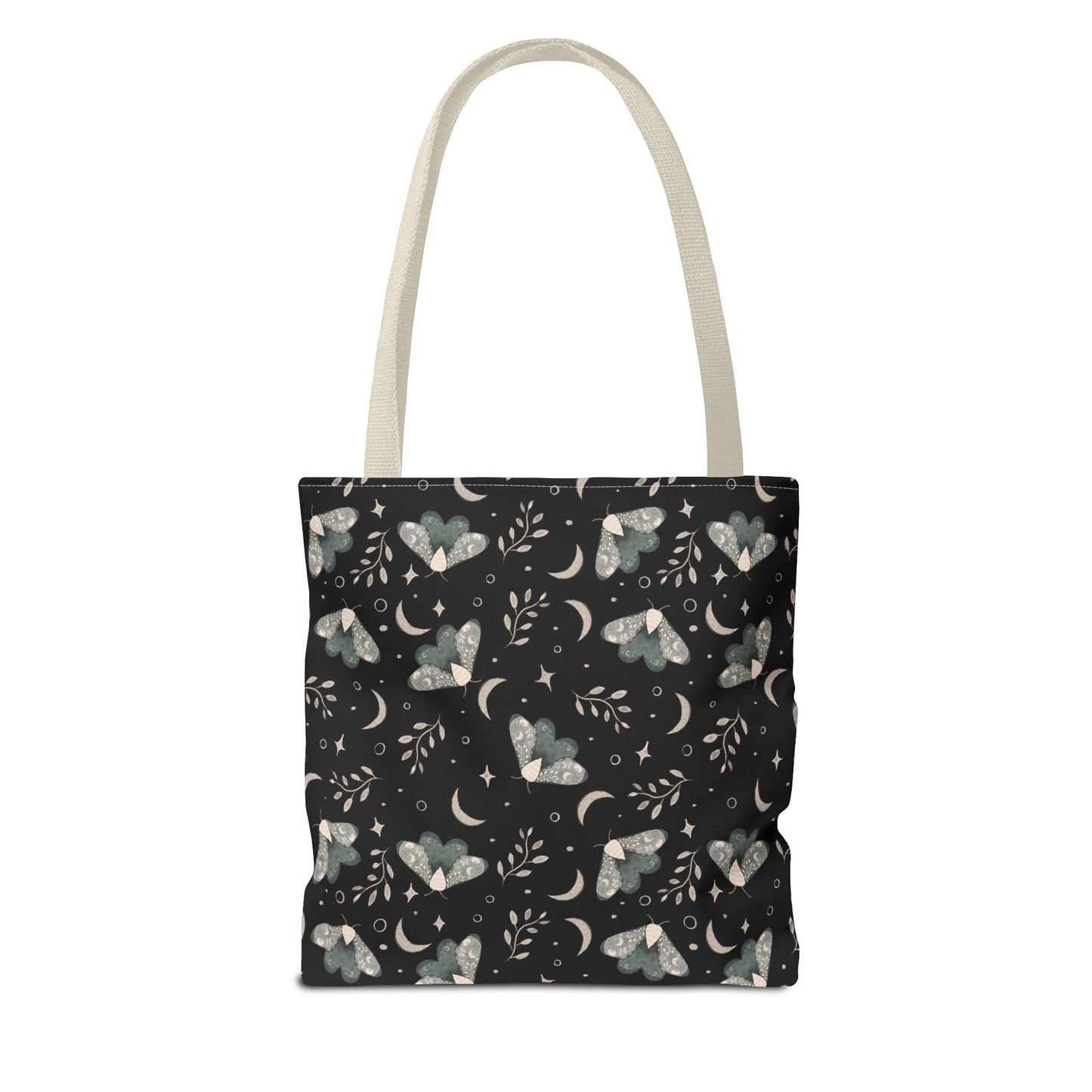 Moth Tote Bag - Witchy Aesthetic Design by Anndria