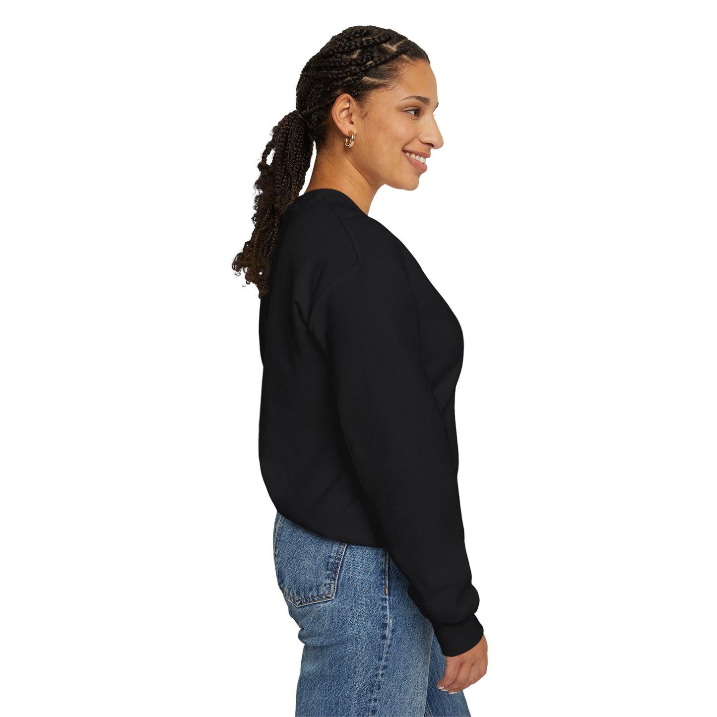 Moose Hot Chocolate Crewneck Sweatshirt by Anndria