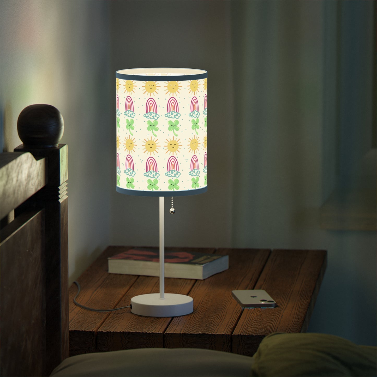 Sunshine Dreams Nursery Table Lamp for Kids on a Stand, US|CA plug