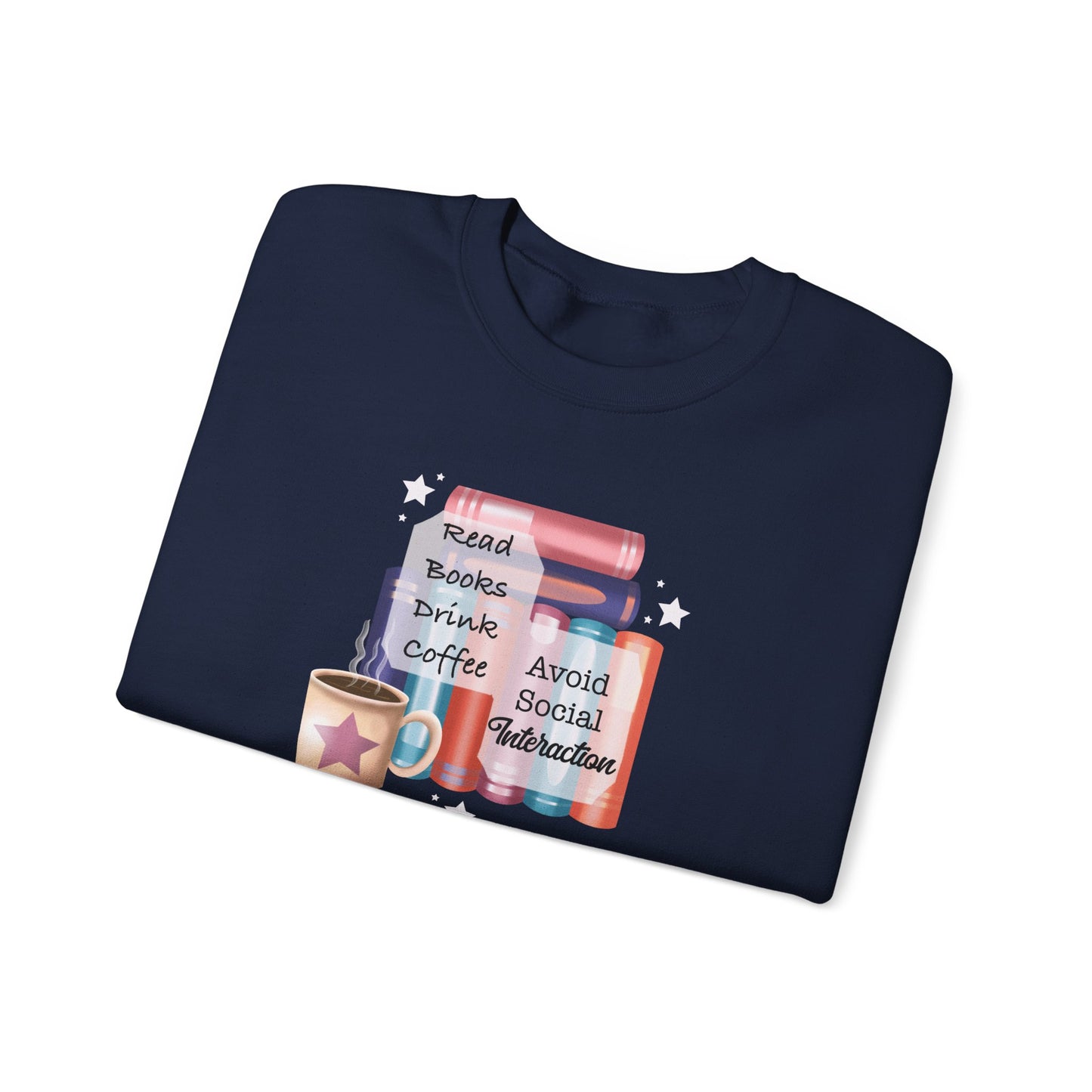 Bookworm Coffee Lover Unisex Sweatshirt
