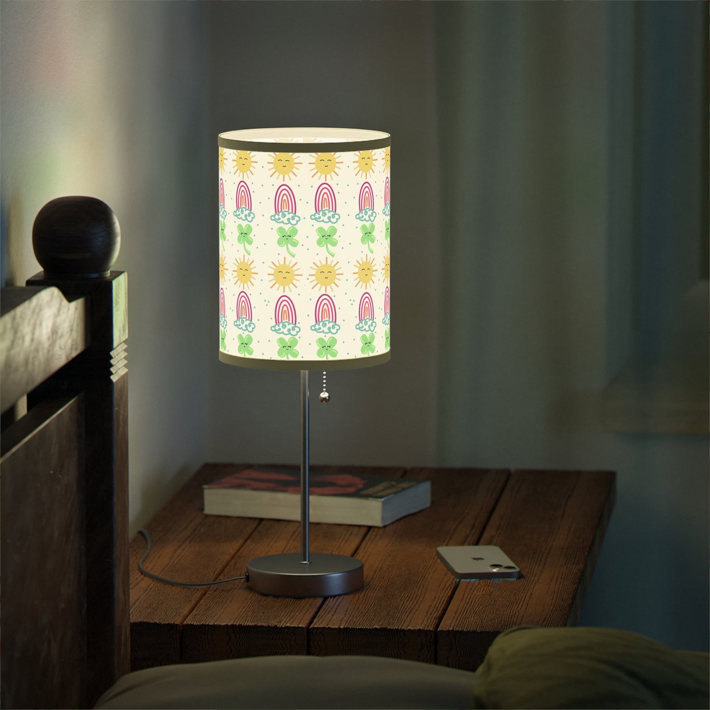 Sunshine Dreams Nursery Table Lamp for Kids on a Stand, US|CA plug