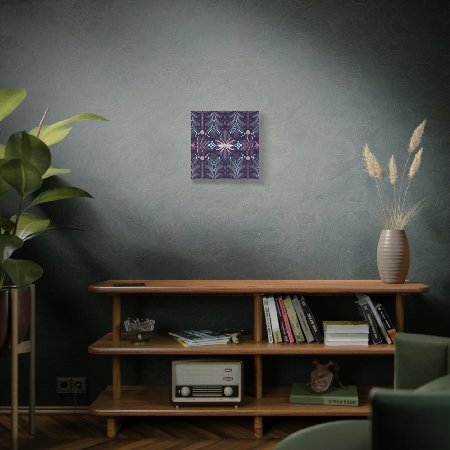 Floral Wall Art - Matte Canvas Print - Mystic Folklore
