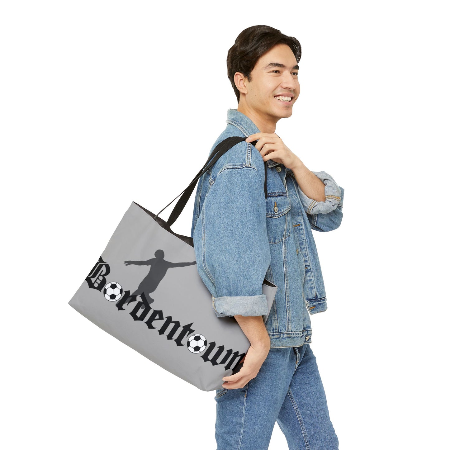 Bordentown Soccer Tote Bag - Stylish Travel Carryall for Sports Lovers