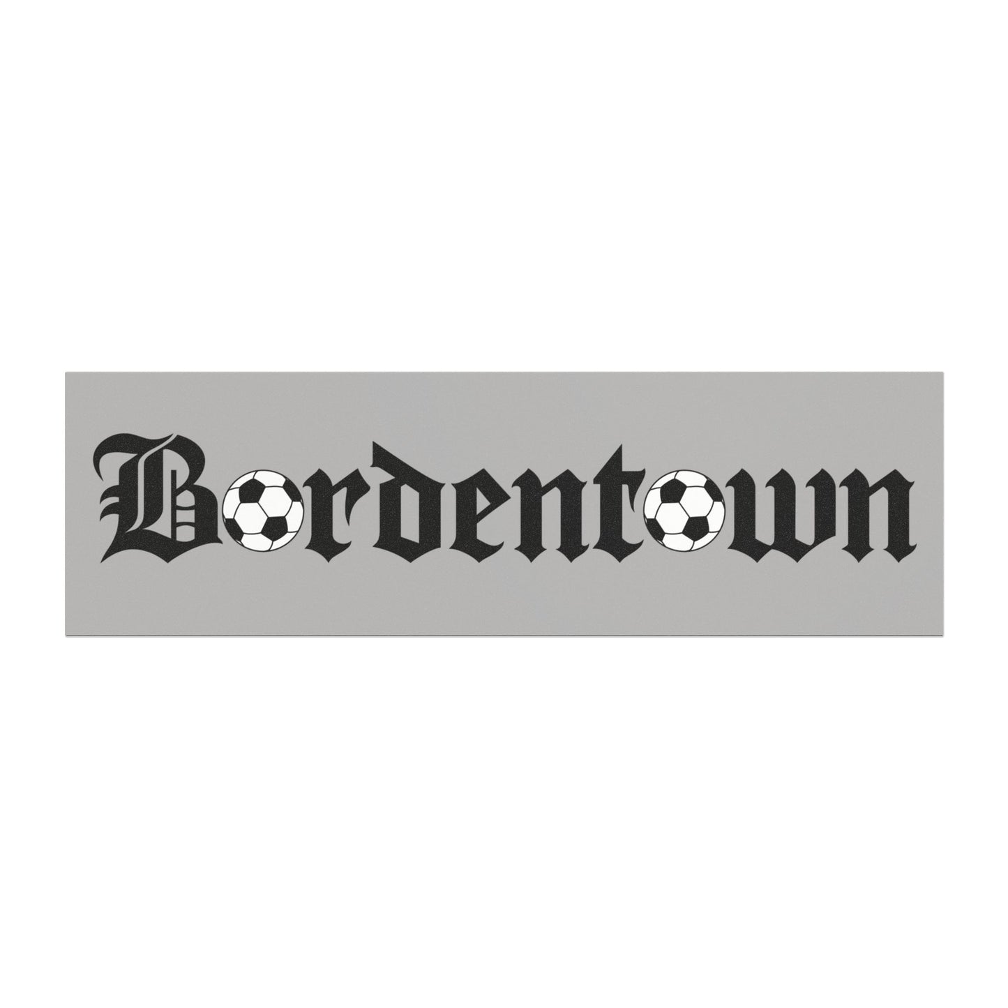 Bordentown Soccer Car Magnet - Sporty Vehicle Decoration