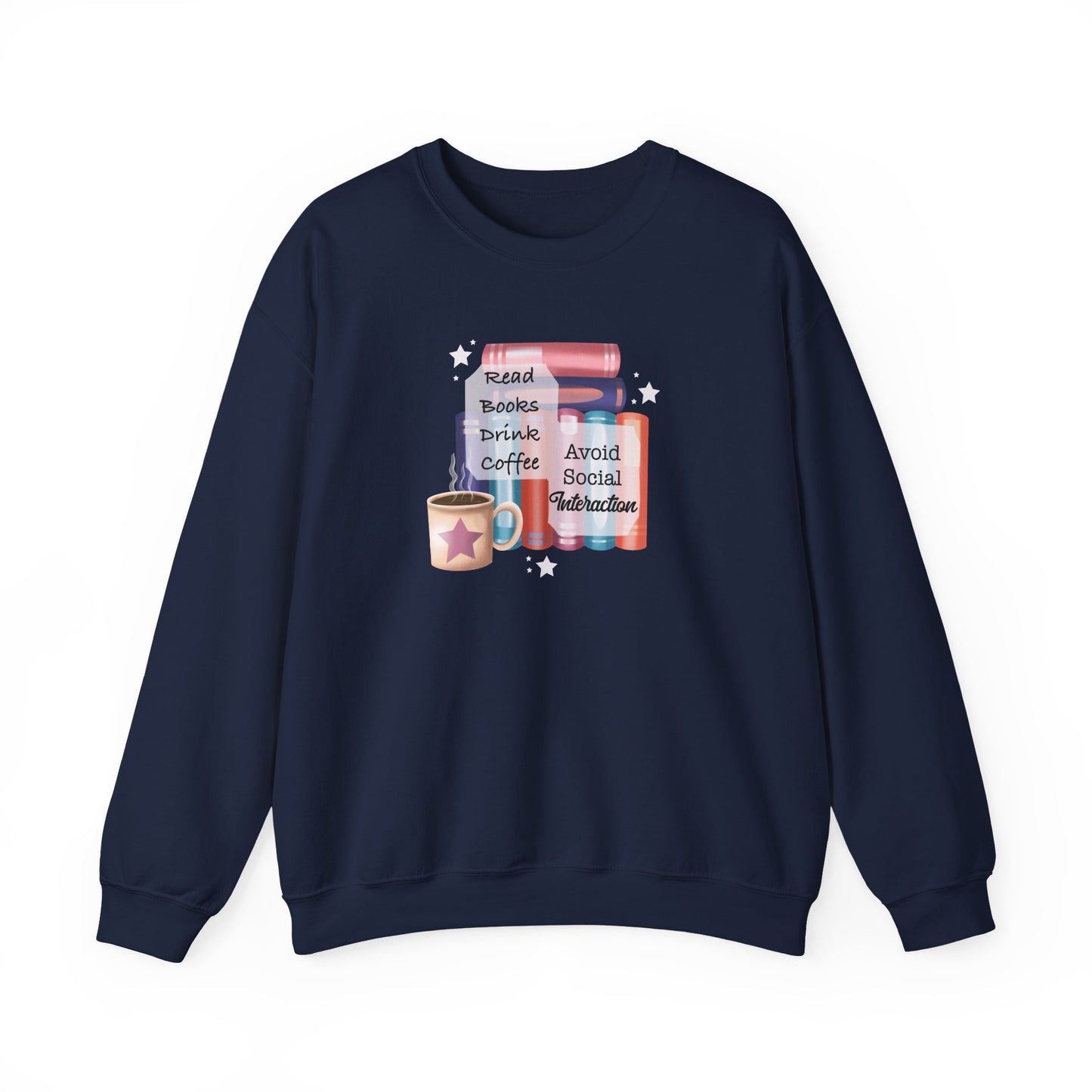 Bookworm Coffee Lover Unisex Sweatshirt