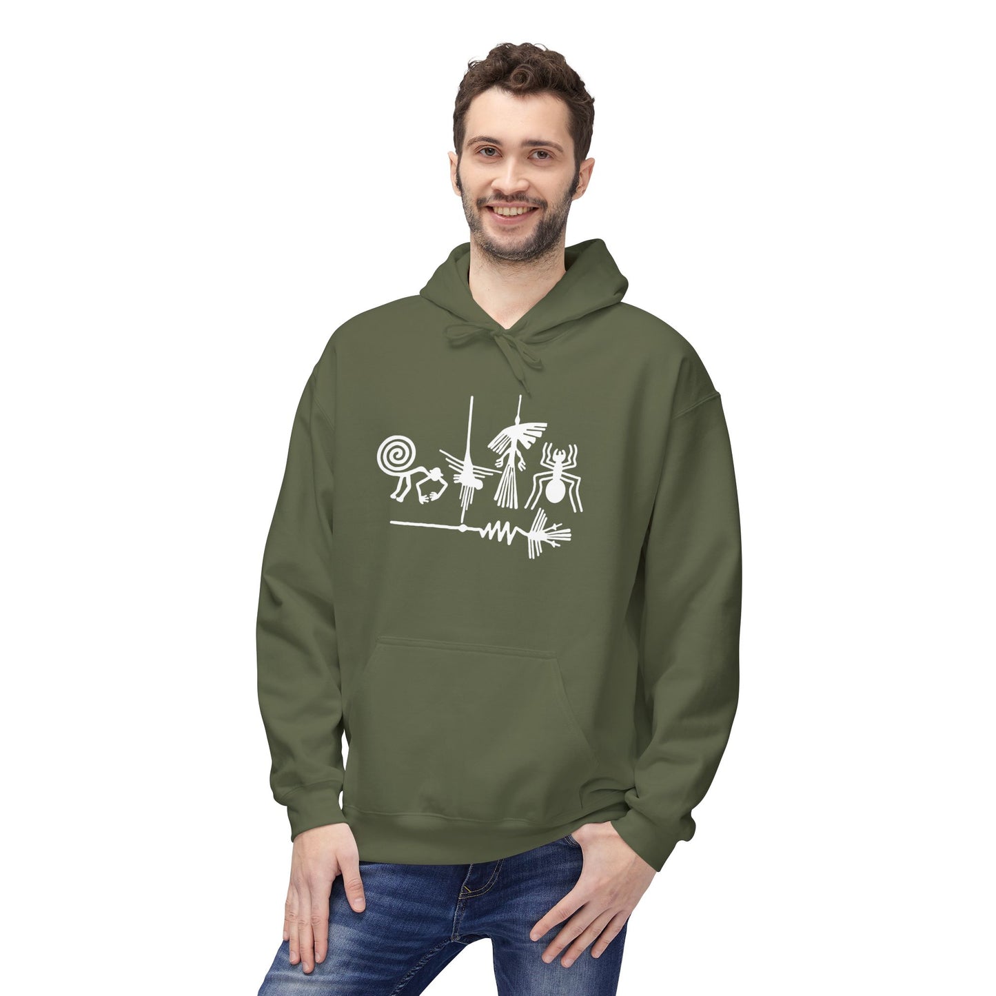 Hoodie - Nazca Lines: The Great Geoglyphs of Peru Design