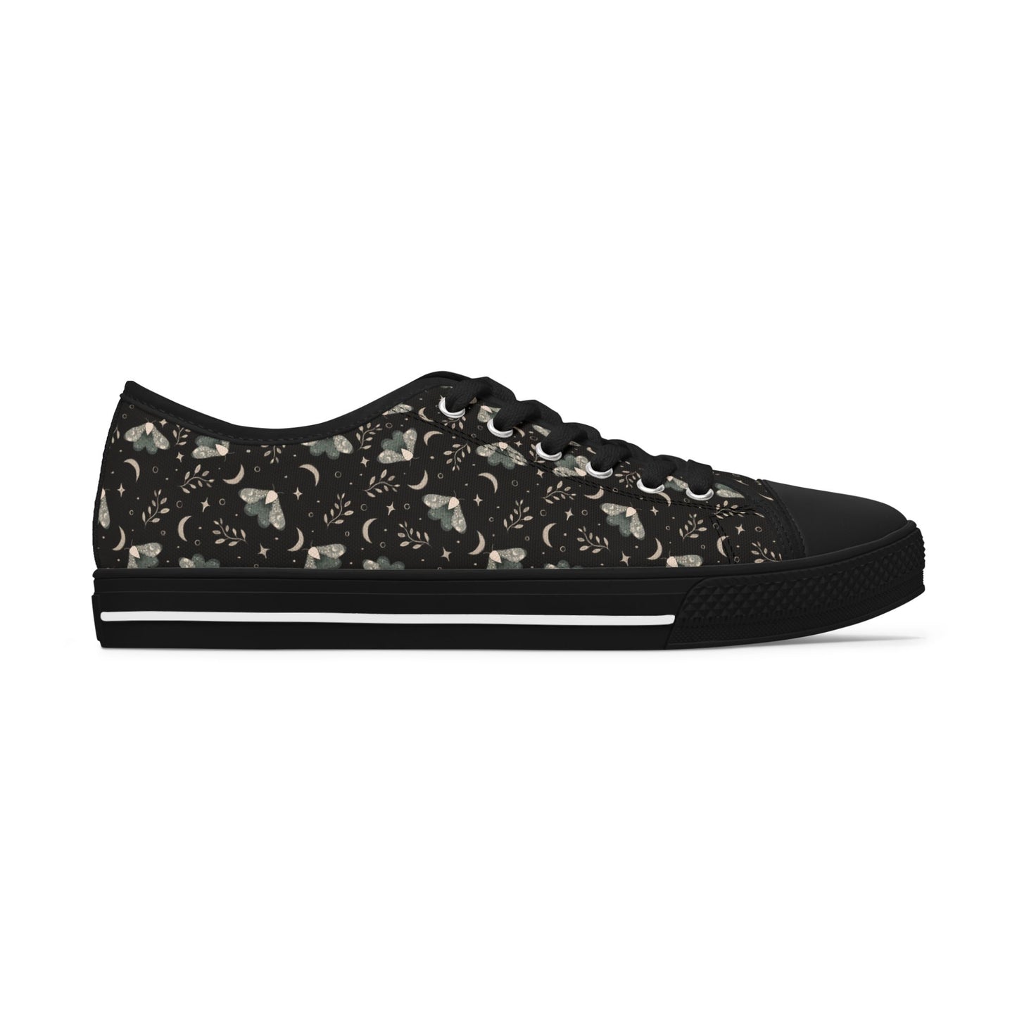 Sneakers Witchy Moth Design by Anndria
