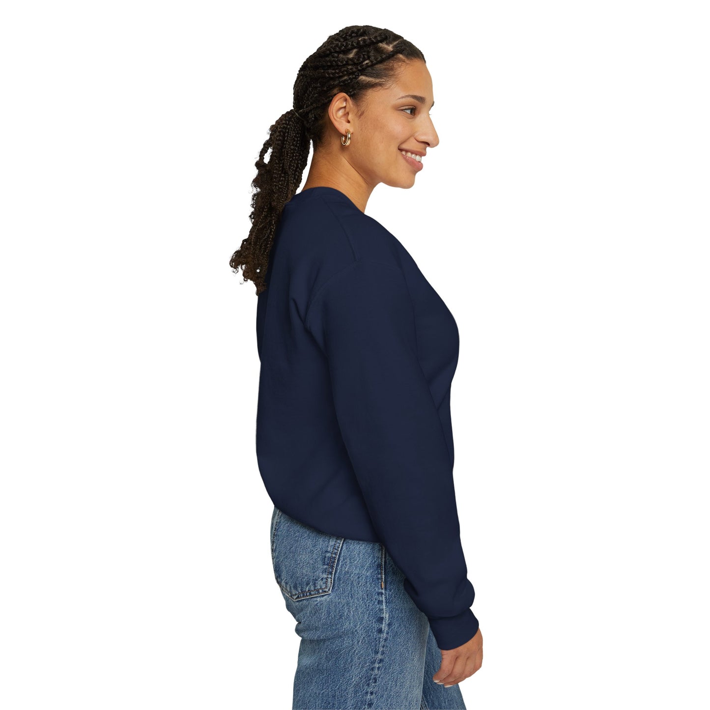 Moose Hot Chocolate Crewneck Sweatshirt by Anndria