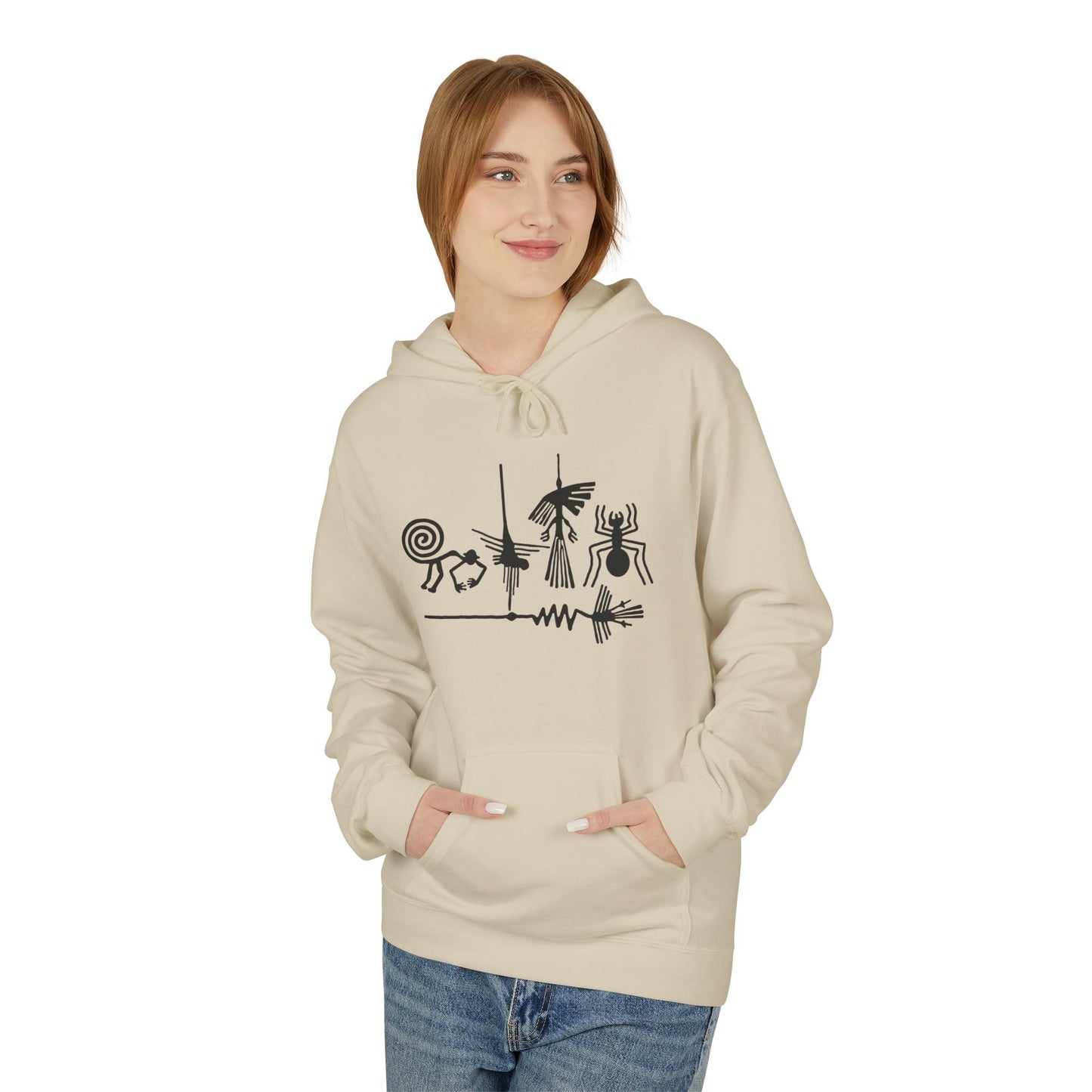 Hoodie - Nazca Lines: The Great Geoglyphs of Peru Design