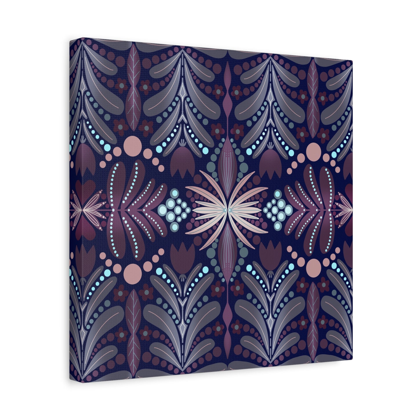 Floral Wall Art - Matte Canvas Print - Mystic Folklore