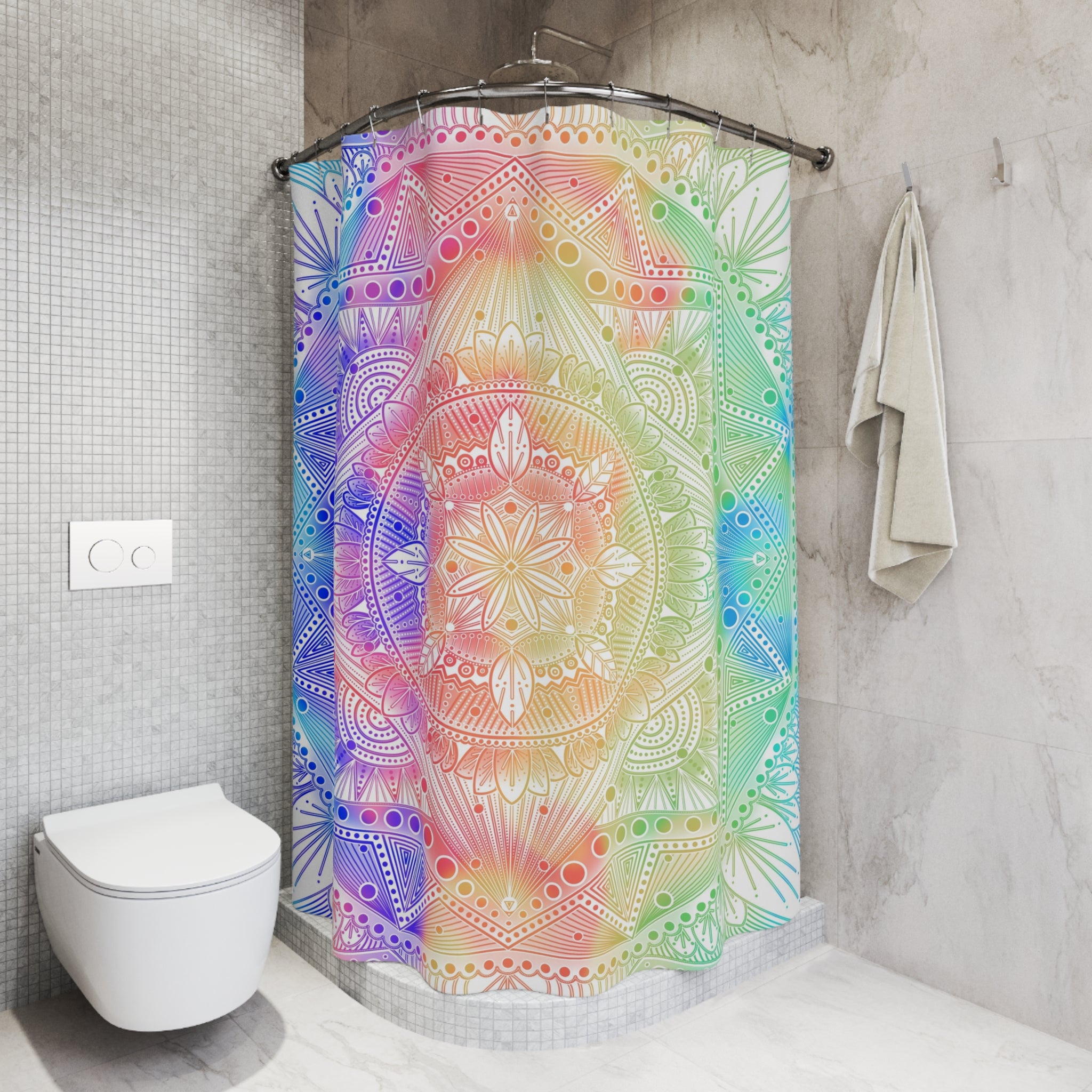 Kaleidoscope Art Photos hotsell Shower Curtain