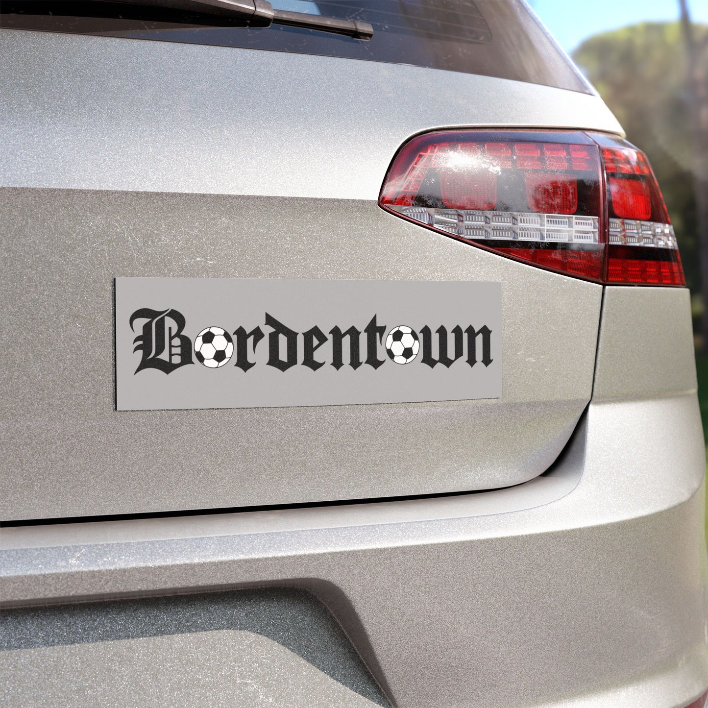 Bordentown Soccer Car Magnet - Sporty Vehicle Decoration