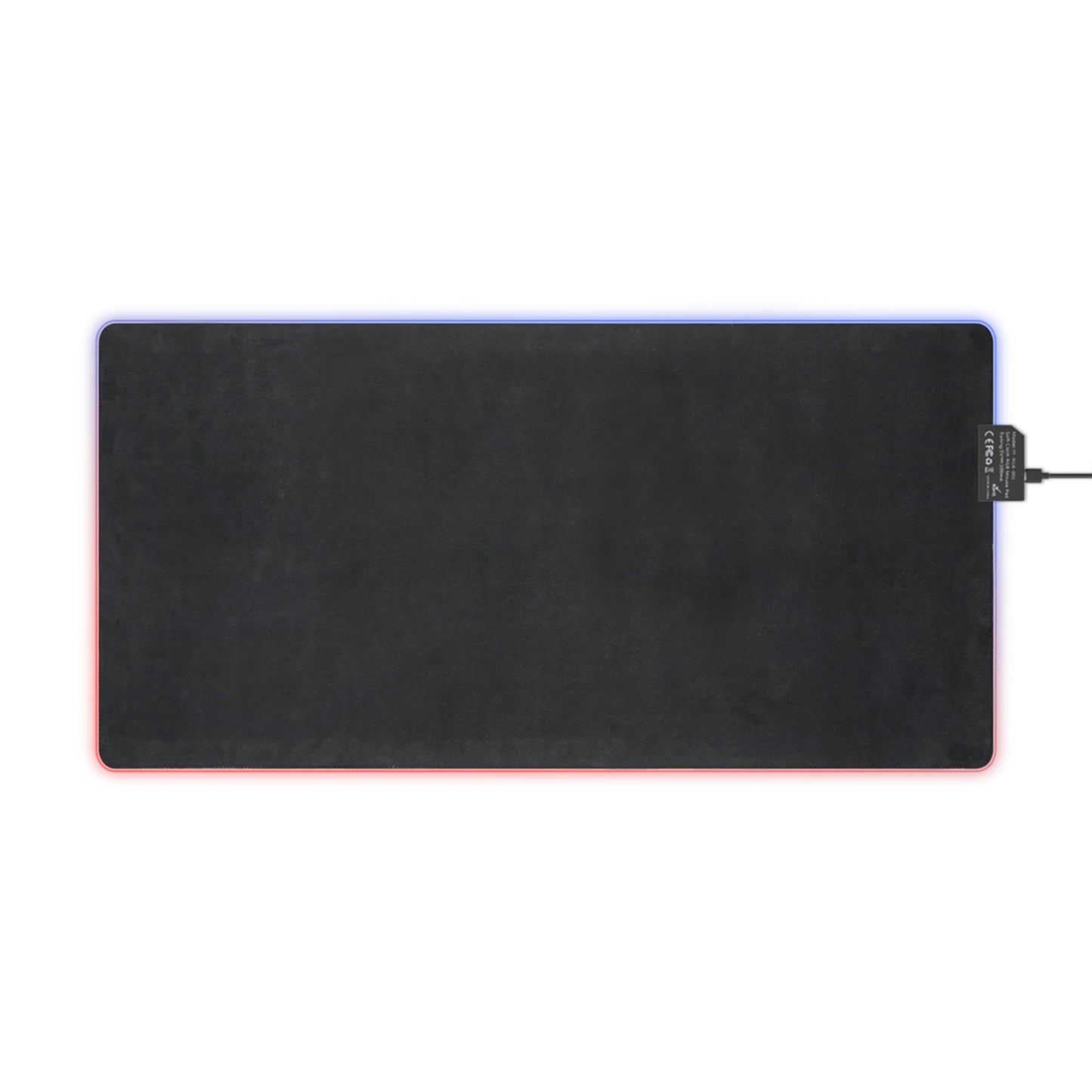 LED Gaming Mouse Pad - Colorful Geometric Design for Gamers