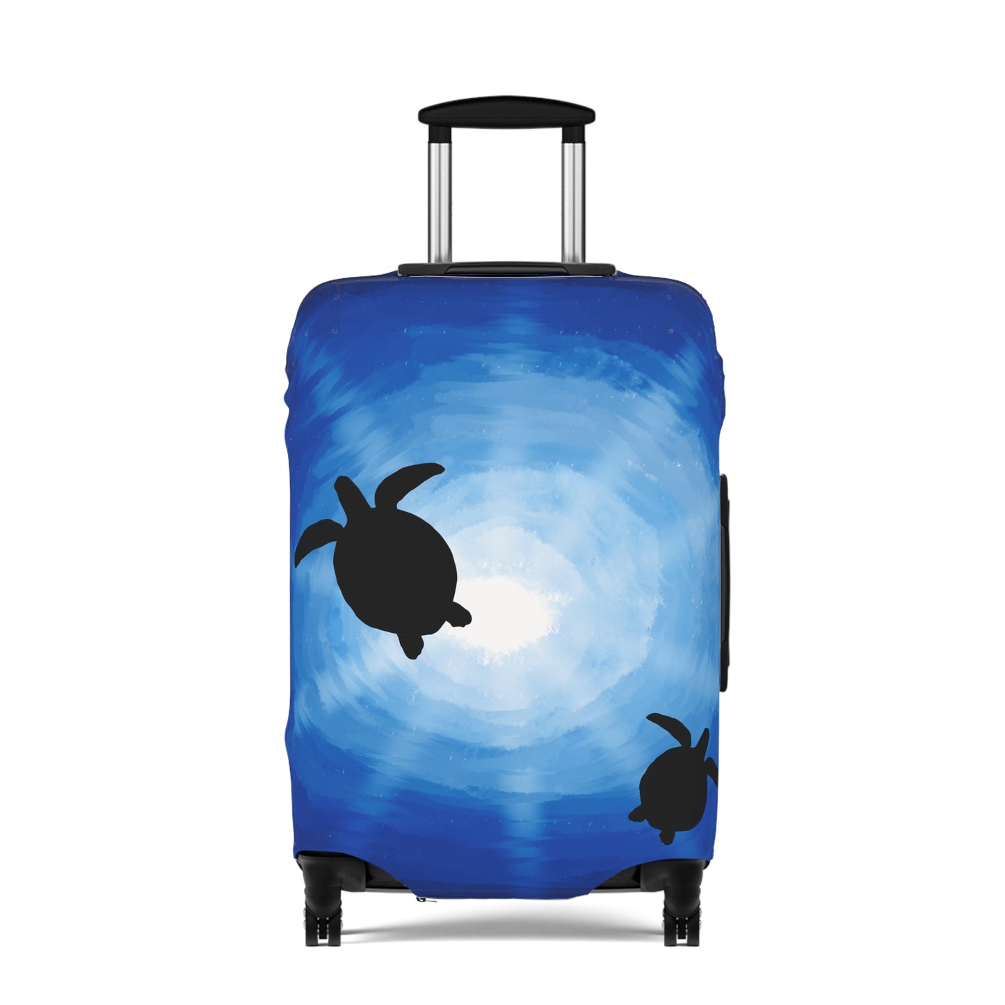 Ocean Turtle Luggage Cover - Travel in Style with Colorful Protection