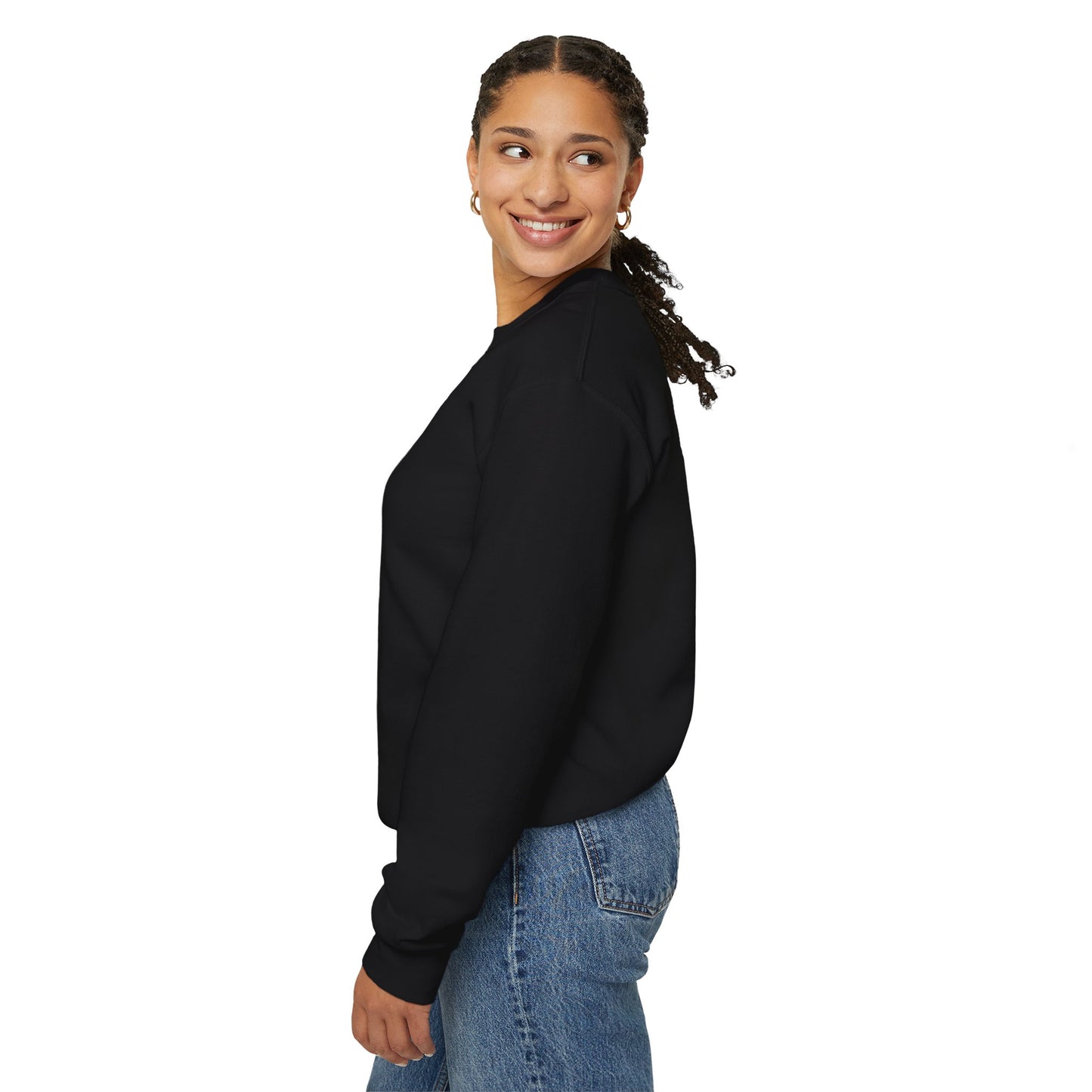 Moose Hot Chocolate Crewneck Sweatshirt by Anndria