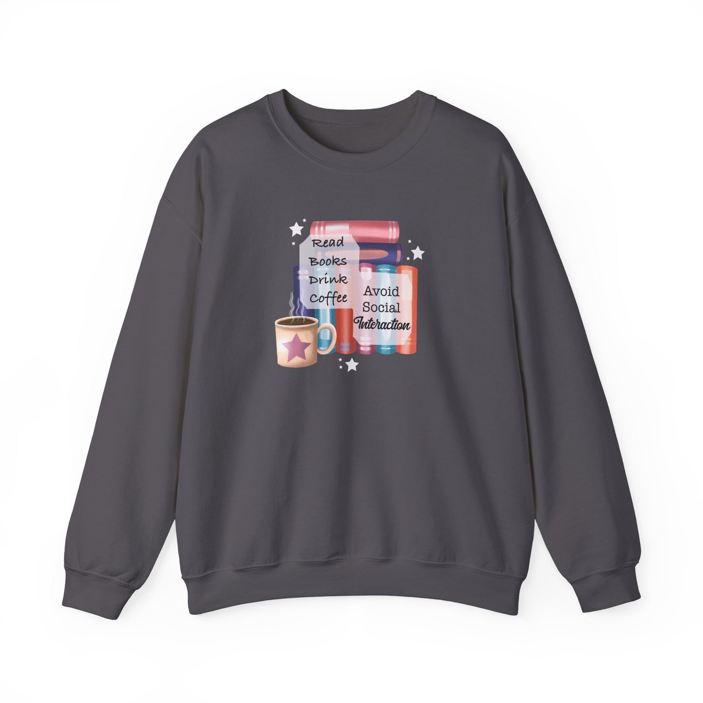 Bookworm Coffee Lover Unisex Sweatshirt