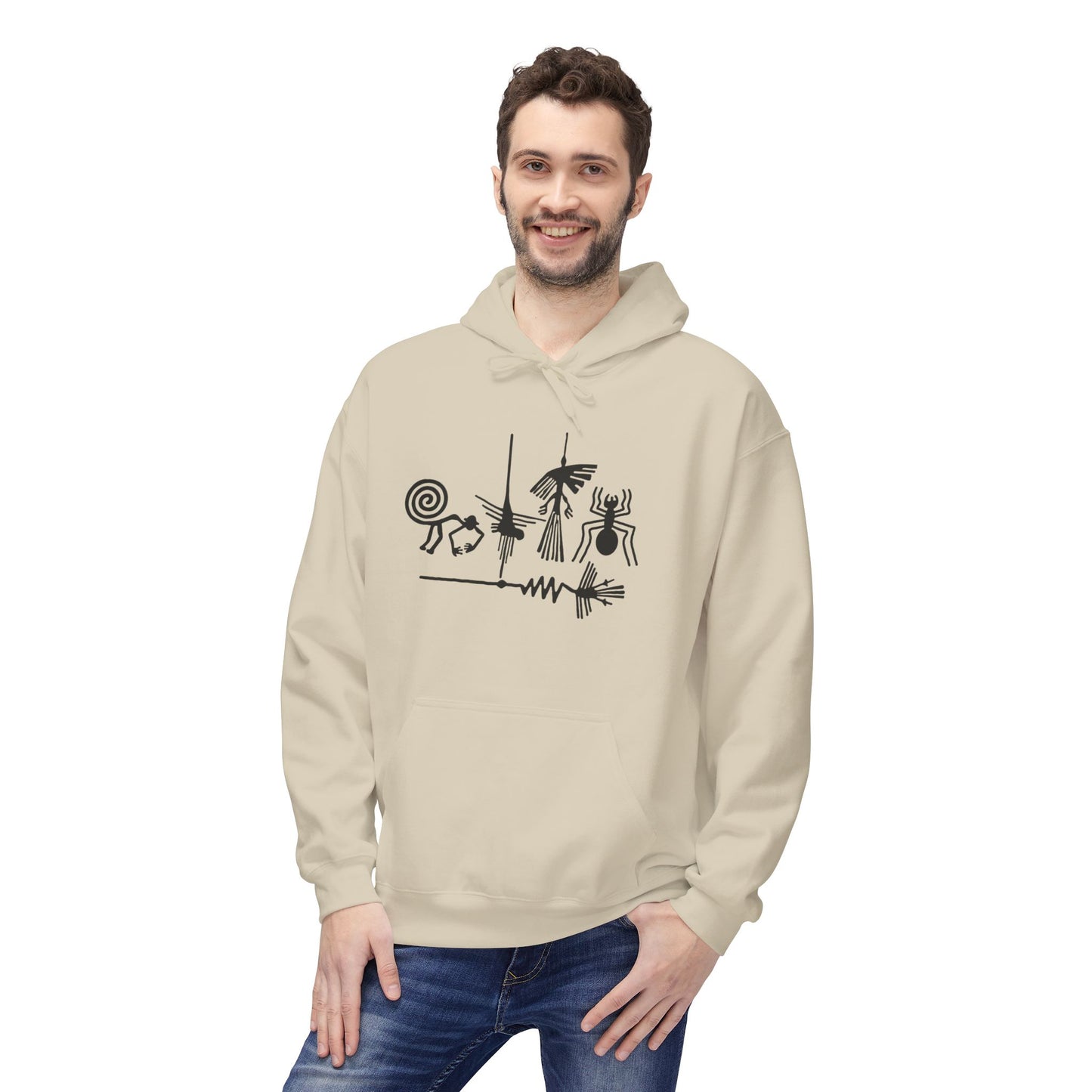 Hoodie - Nazca Lines: The Great Geoglyphs of Peru Design