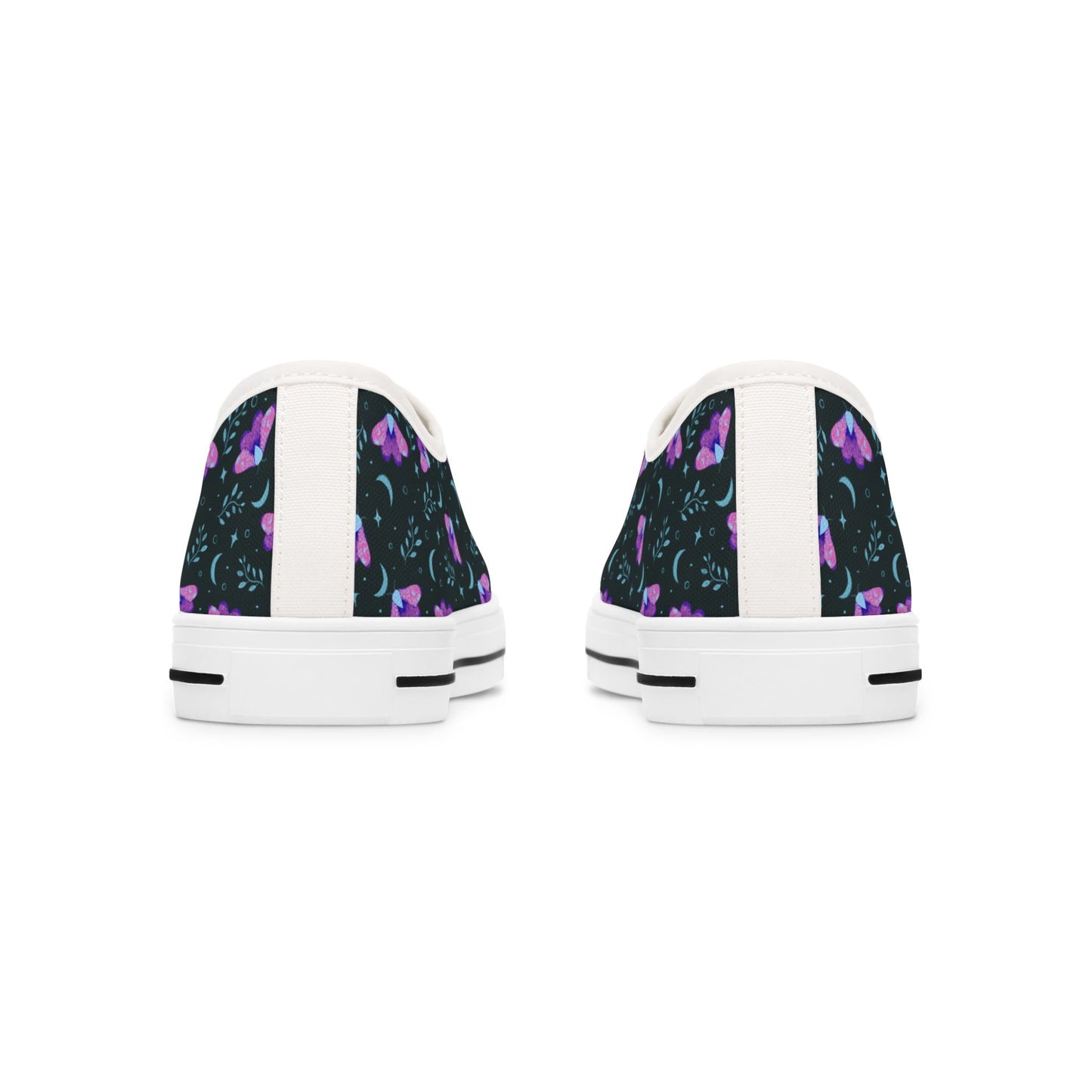 Sneakers Witchy Moth Vibrant Design by Anndria