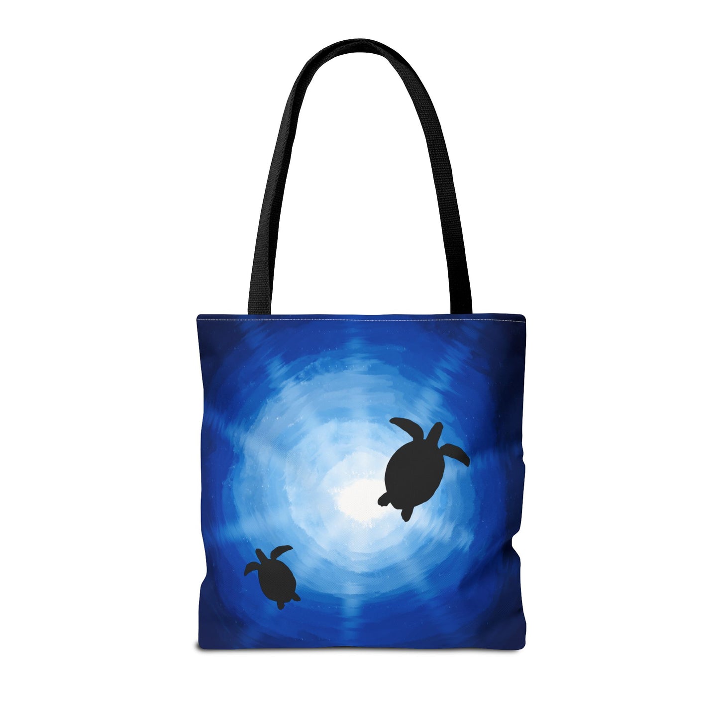 Tote Bag - Sea Turtles Swimming Hand Drawn by Anndria