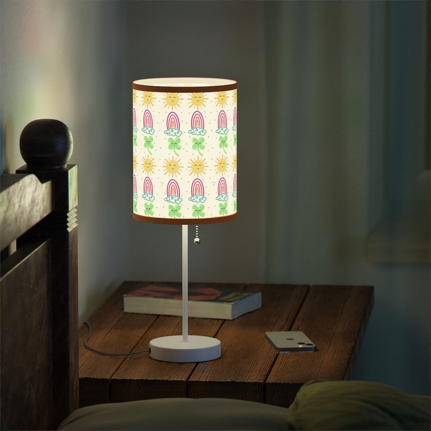 Sunshine Dreams Nursery Table Lamp for Kids on a Stand, US|CA plug