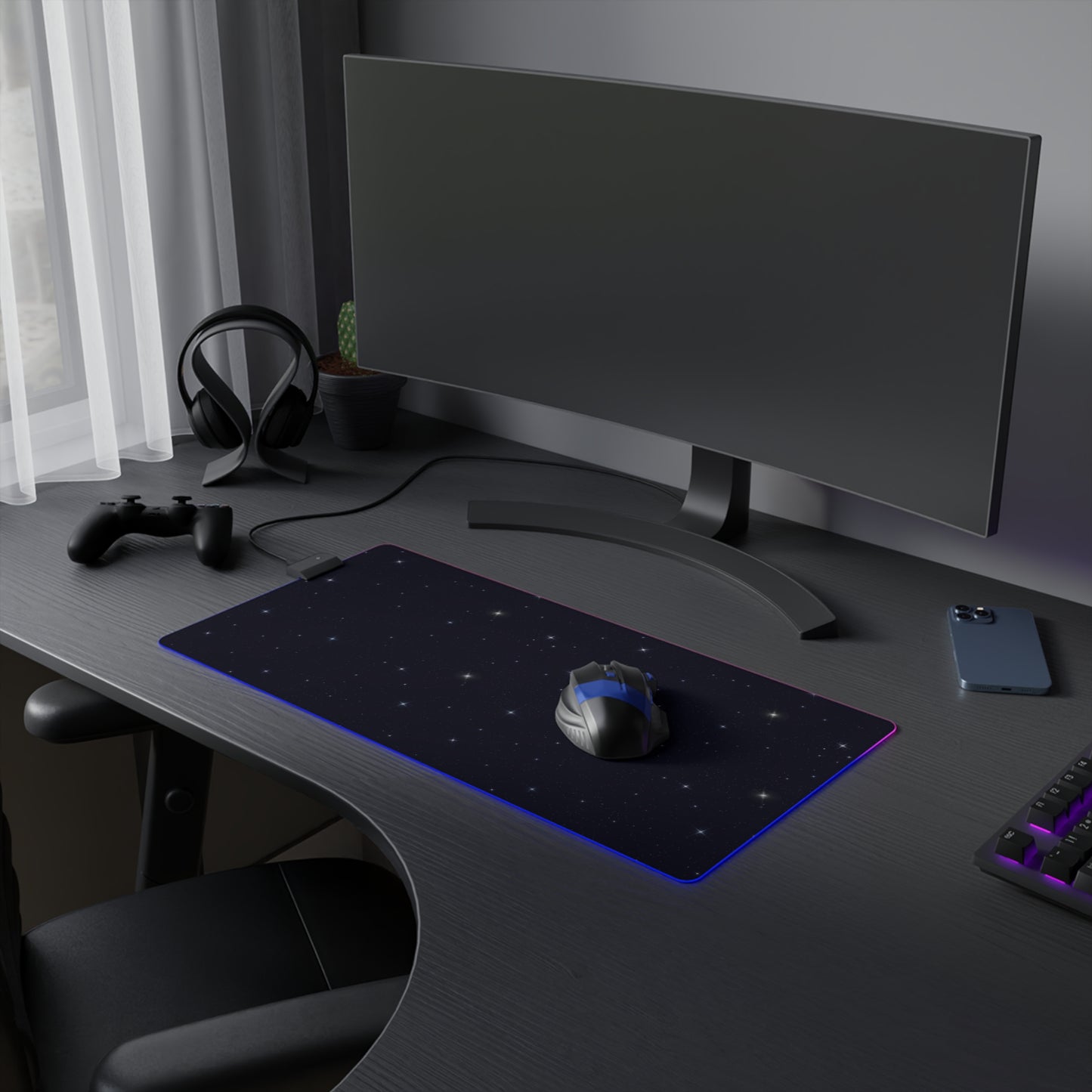 Mouse Pad - Star Studded Sky Design by Anndria