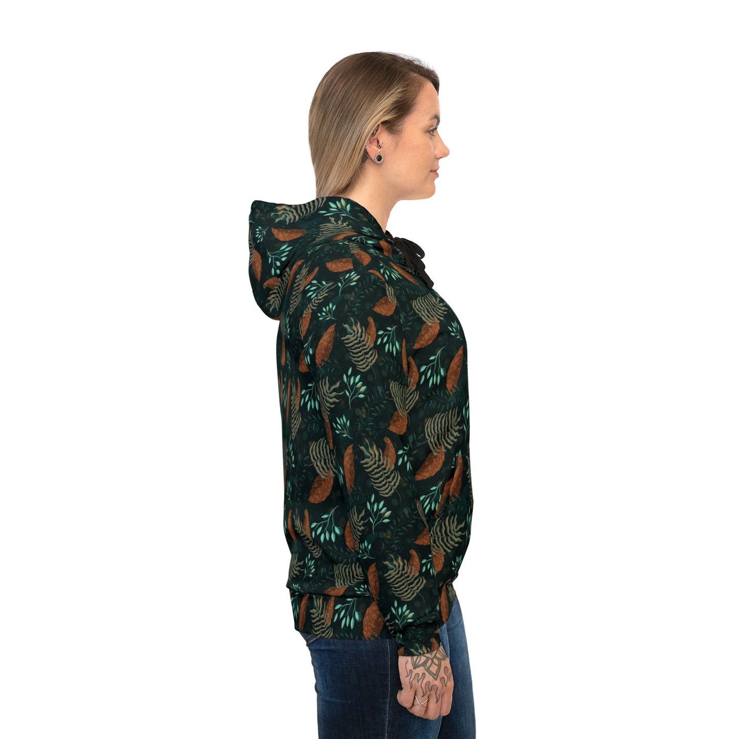 Earthy Botanical Hoodie