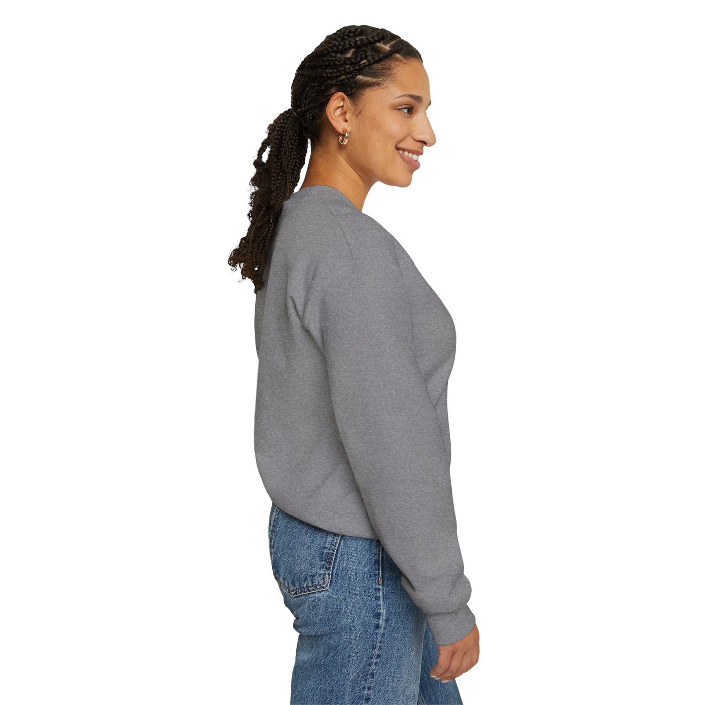 Moose Hot Chocolate Crewneck Sweatshirt by Anndria