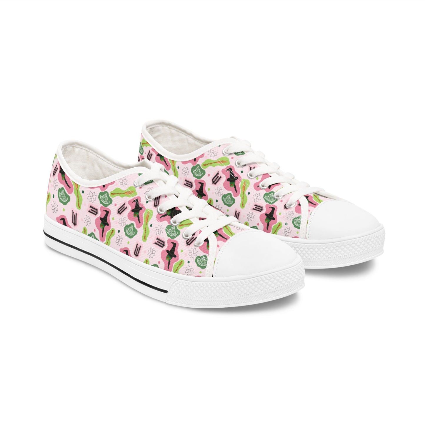 Sneakers: Wicked Themed Pattern by Anndria