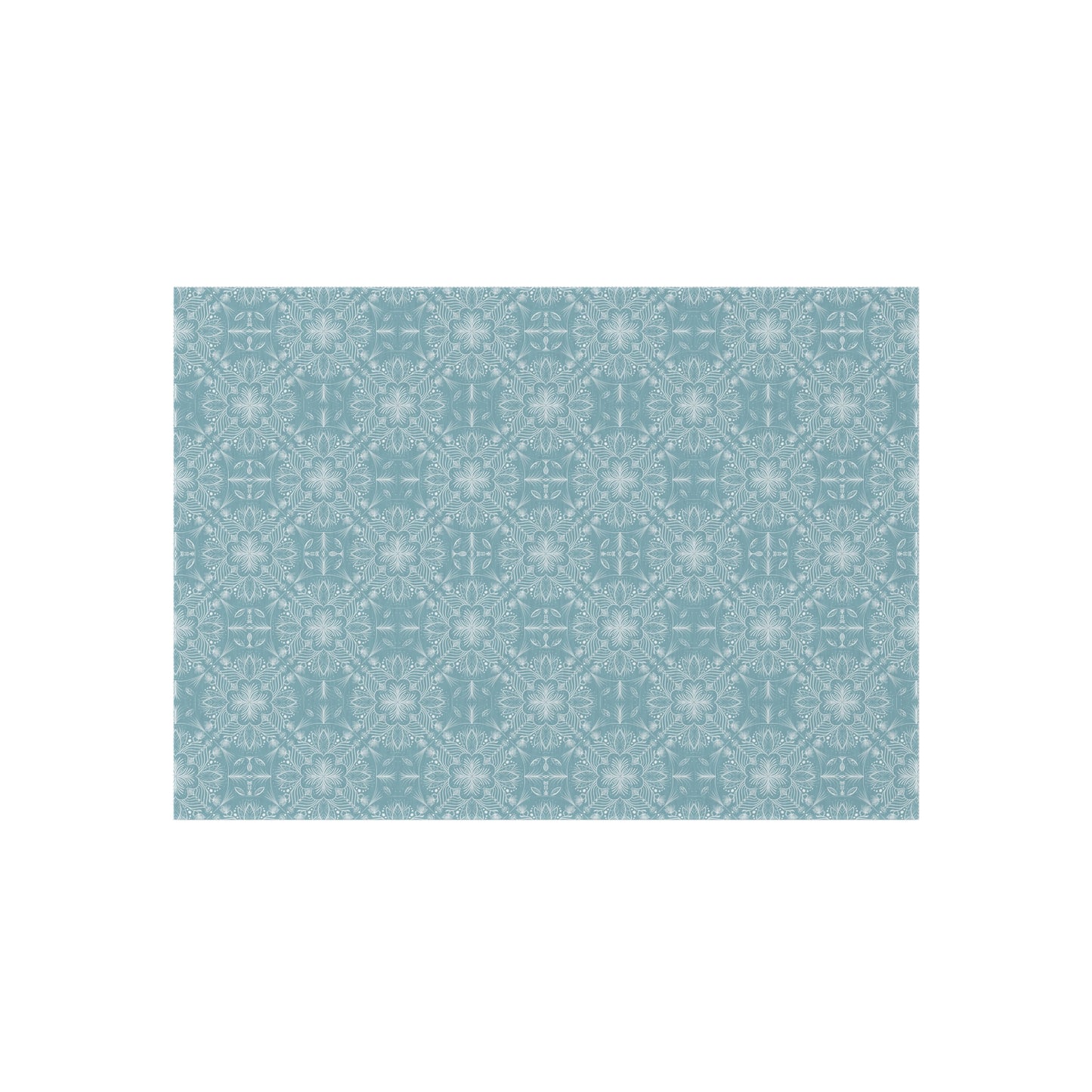 Elegant Outdoor Rug - Floral Pattern for Patio & Garden Decor