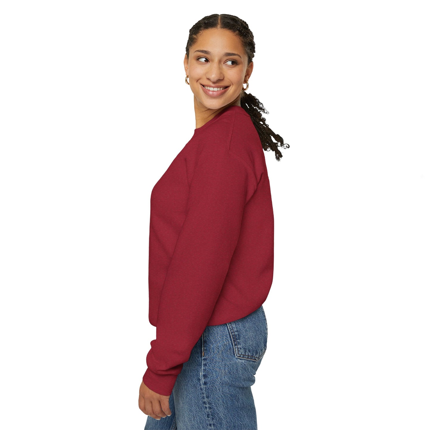 Moose Hot Chocolate Crewneck Sweatshirt by Anndria