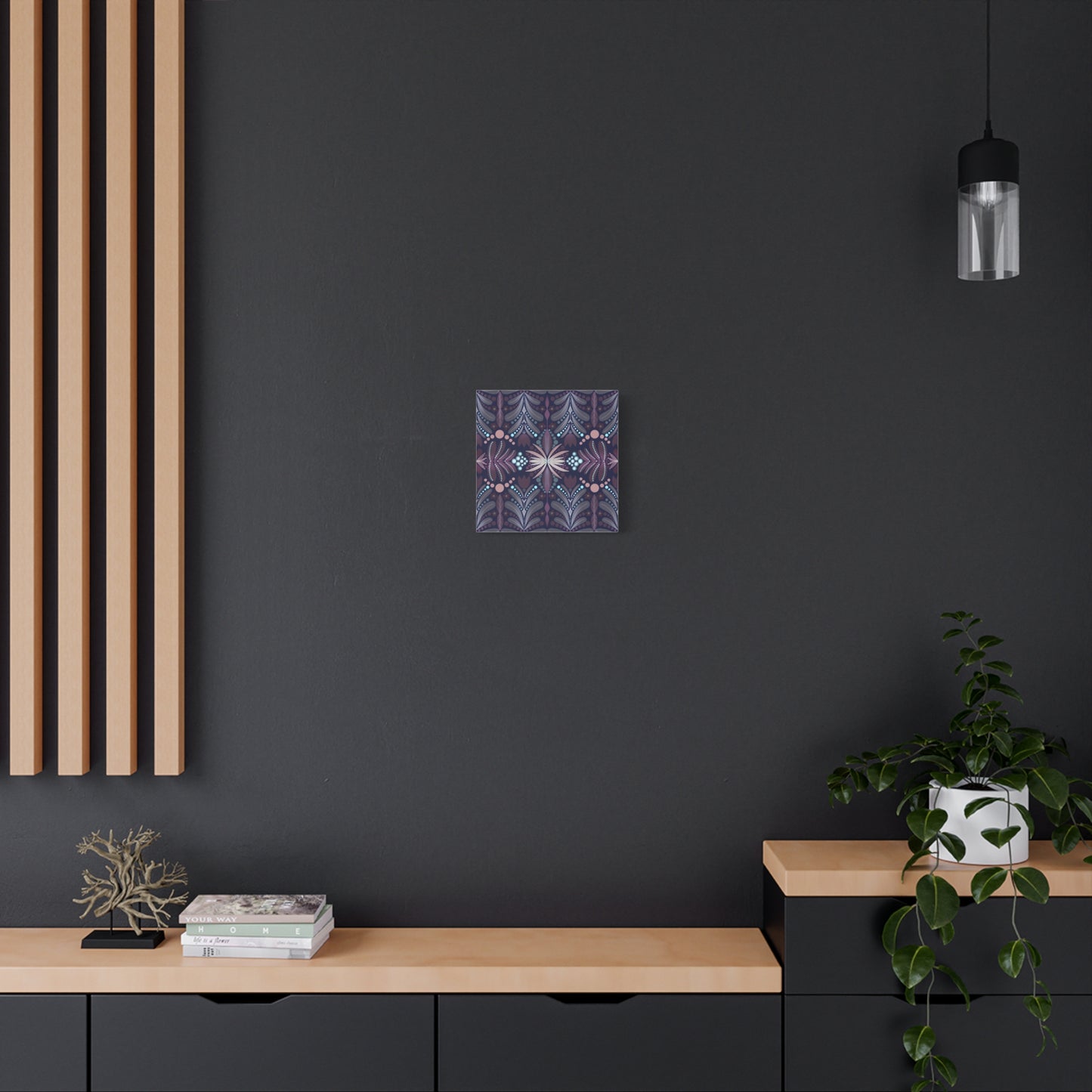 Floral Wall Art - Matte Canvas Print - Mystic Folklore