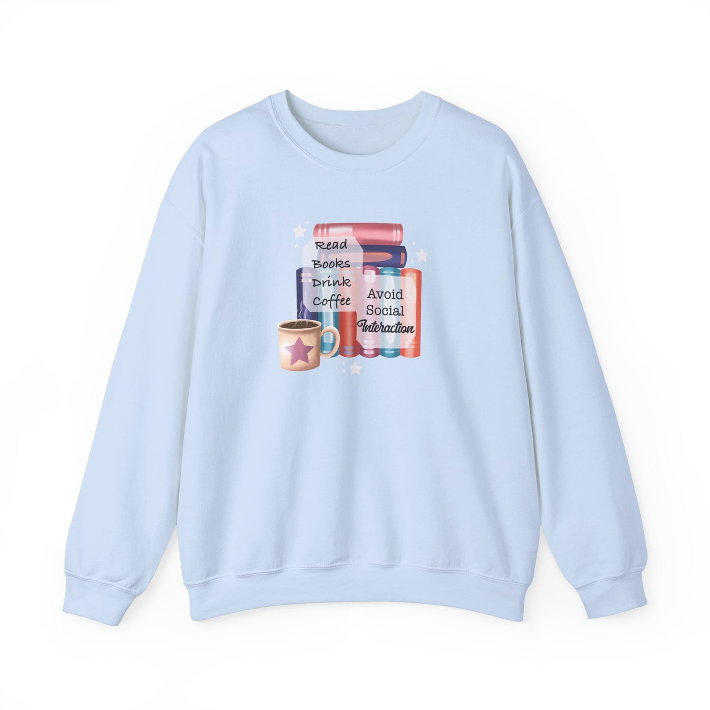 Bookworm Coffee Lover Unisex Sweatshirt