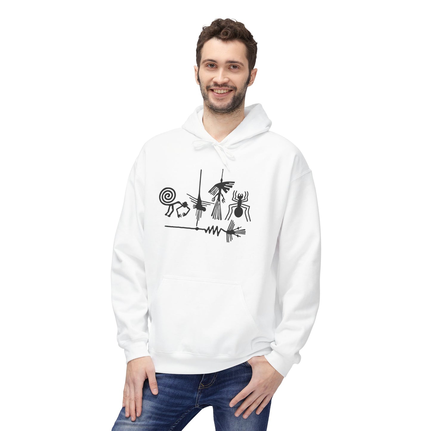 Hoodie - Nazca Lines: The Great Geoglyphs of Peru Design