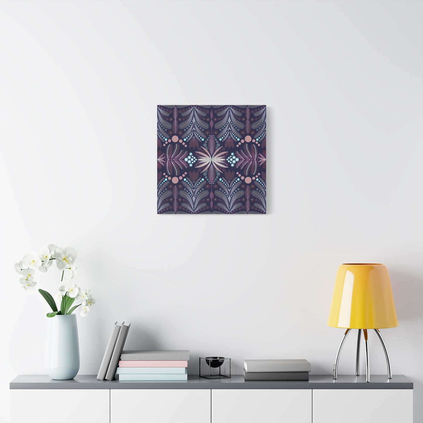 Floral Wall Art - Matte Canvas Print - Mystic Folklore