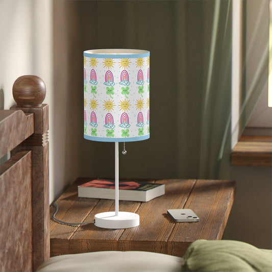 Sunshine Dreams Nursery Table Lamp for Kids on a Stand, US|CA plug
