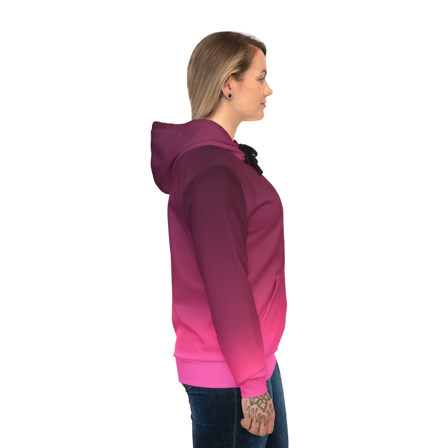 Pink Ombre Hoodie
