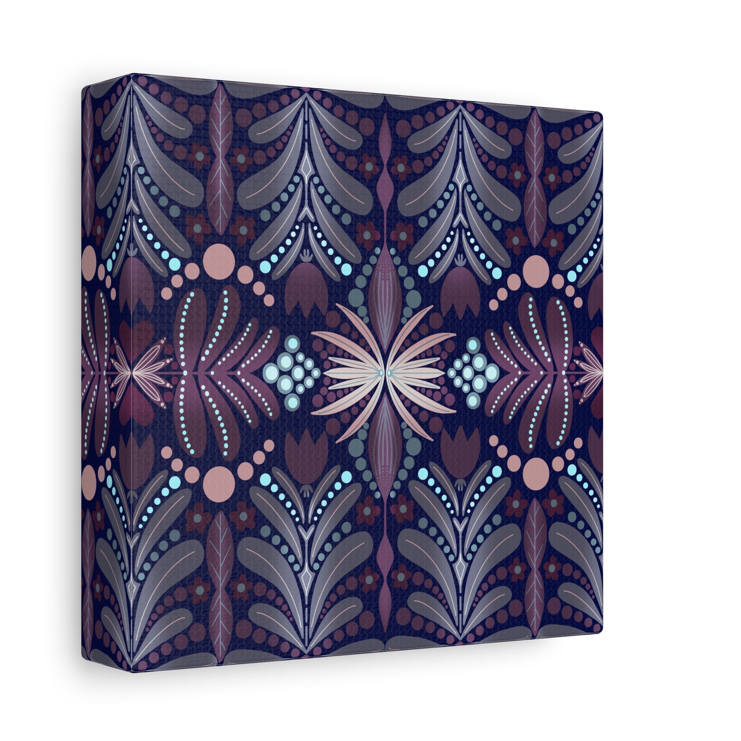 Floral Wall Art - Matte Canvas Print - Mystic Folklore