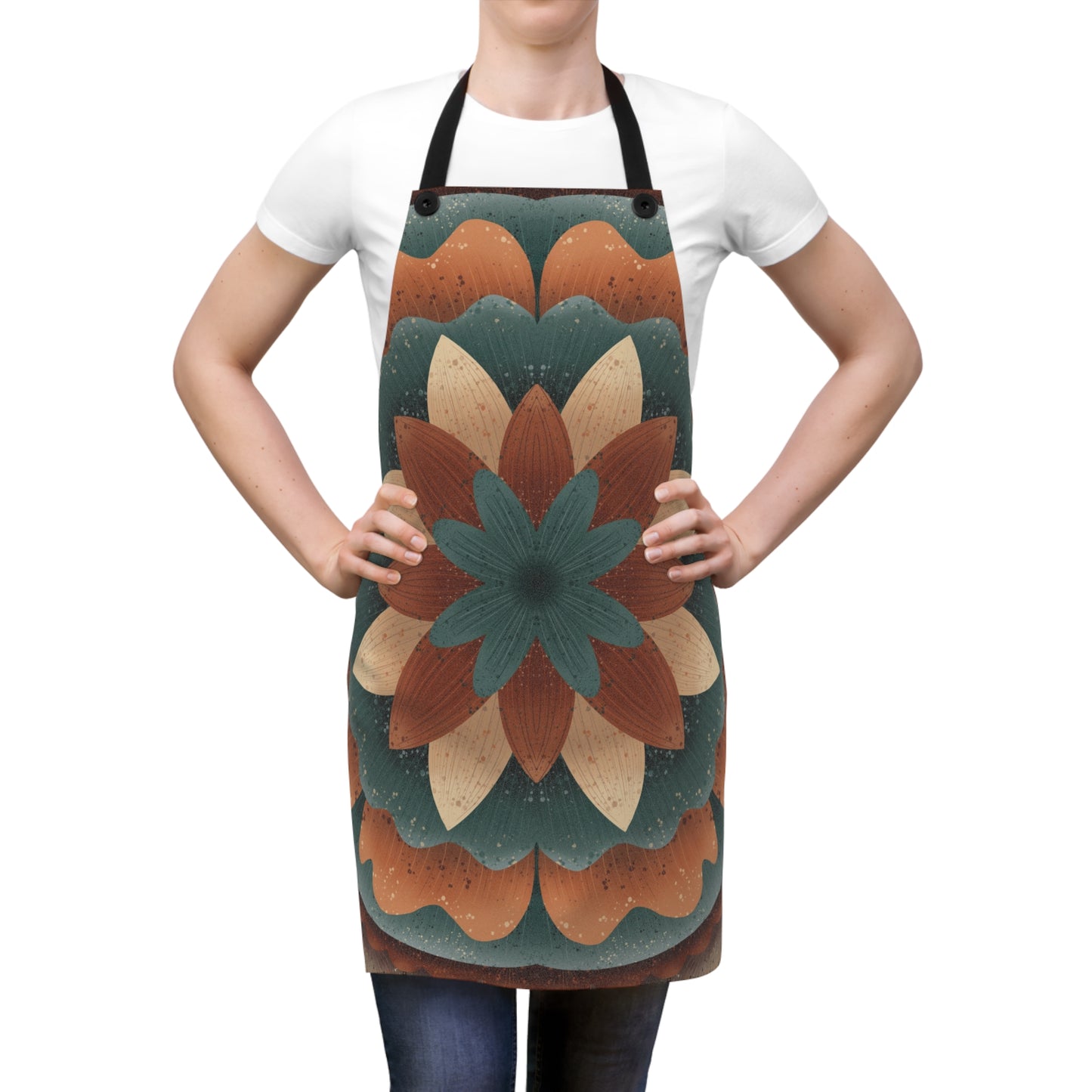 Harvest Harmony Apron | Stylish Poly Twill Apron by Anndria | Lightweight & Durable Cooking Accessory
