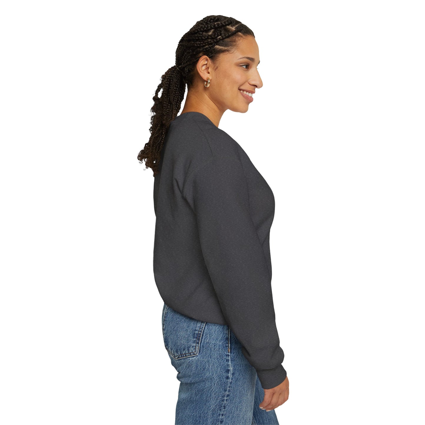 Moose Hot Chocolate Crewneck Sweatshirt by Anndria
