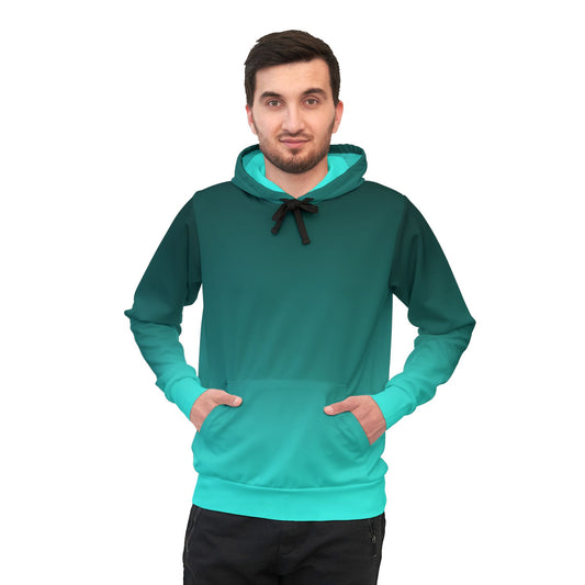 Teal Ombre Hoodie