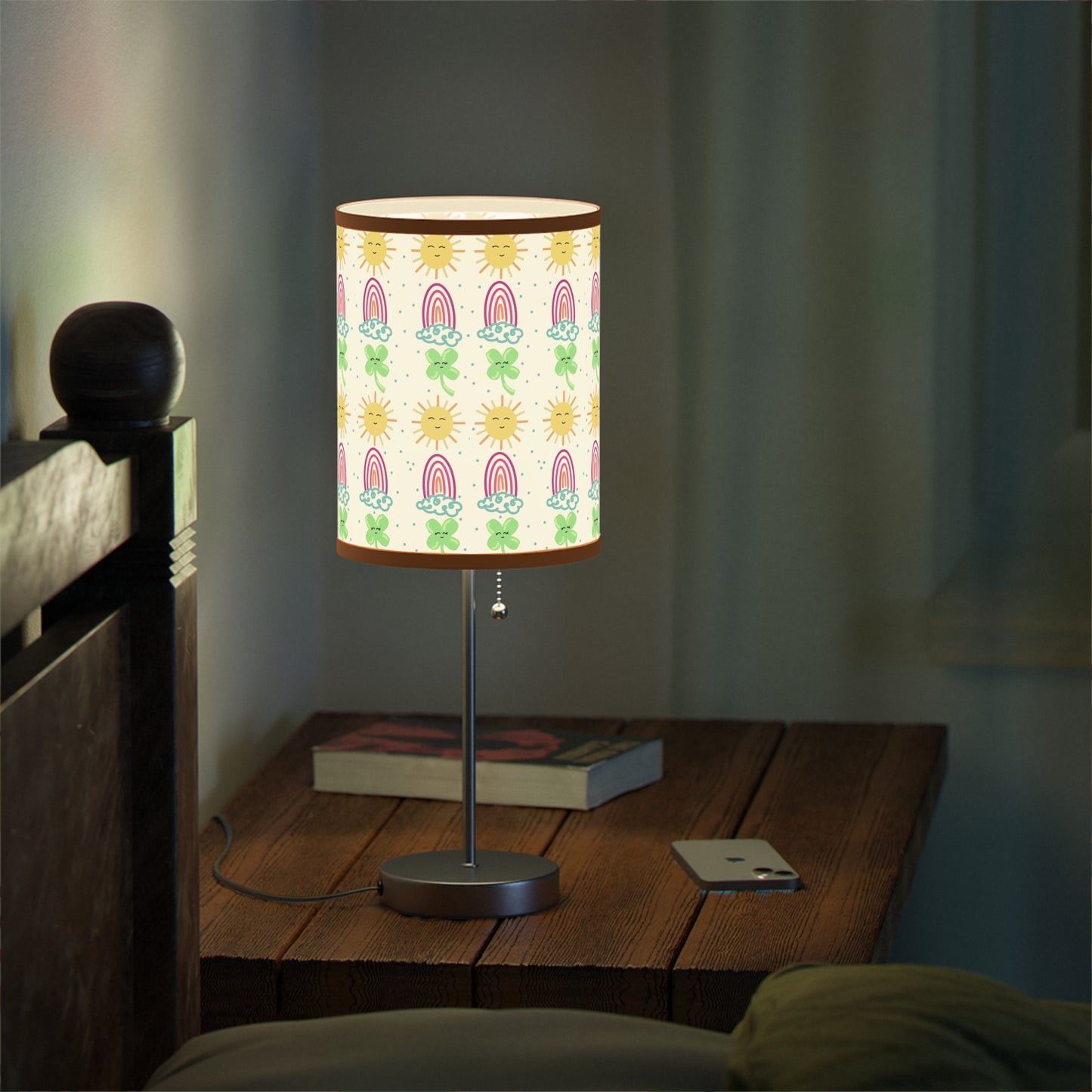 Sunshine Dreams Nursery Table Lamp for Kids on a Stand, US|CA plug