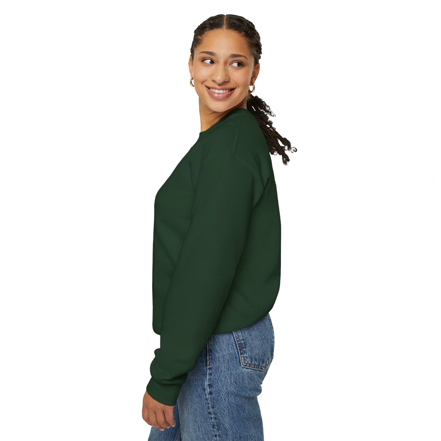 Moose Hot Chocolate Crewneck Sweatshirt by Anndria