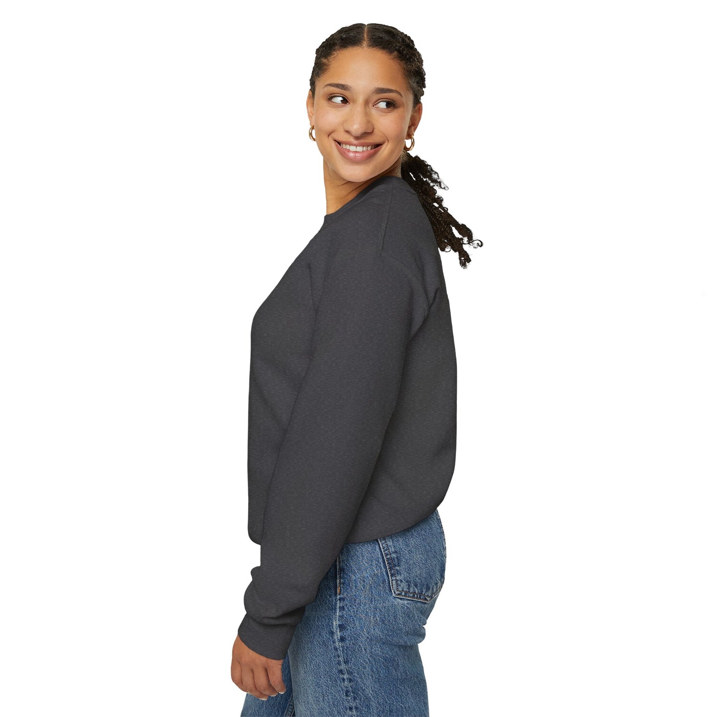 Moose Hot Chocolate Crewneck Sweatshirt by Anndria