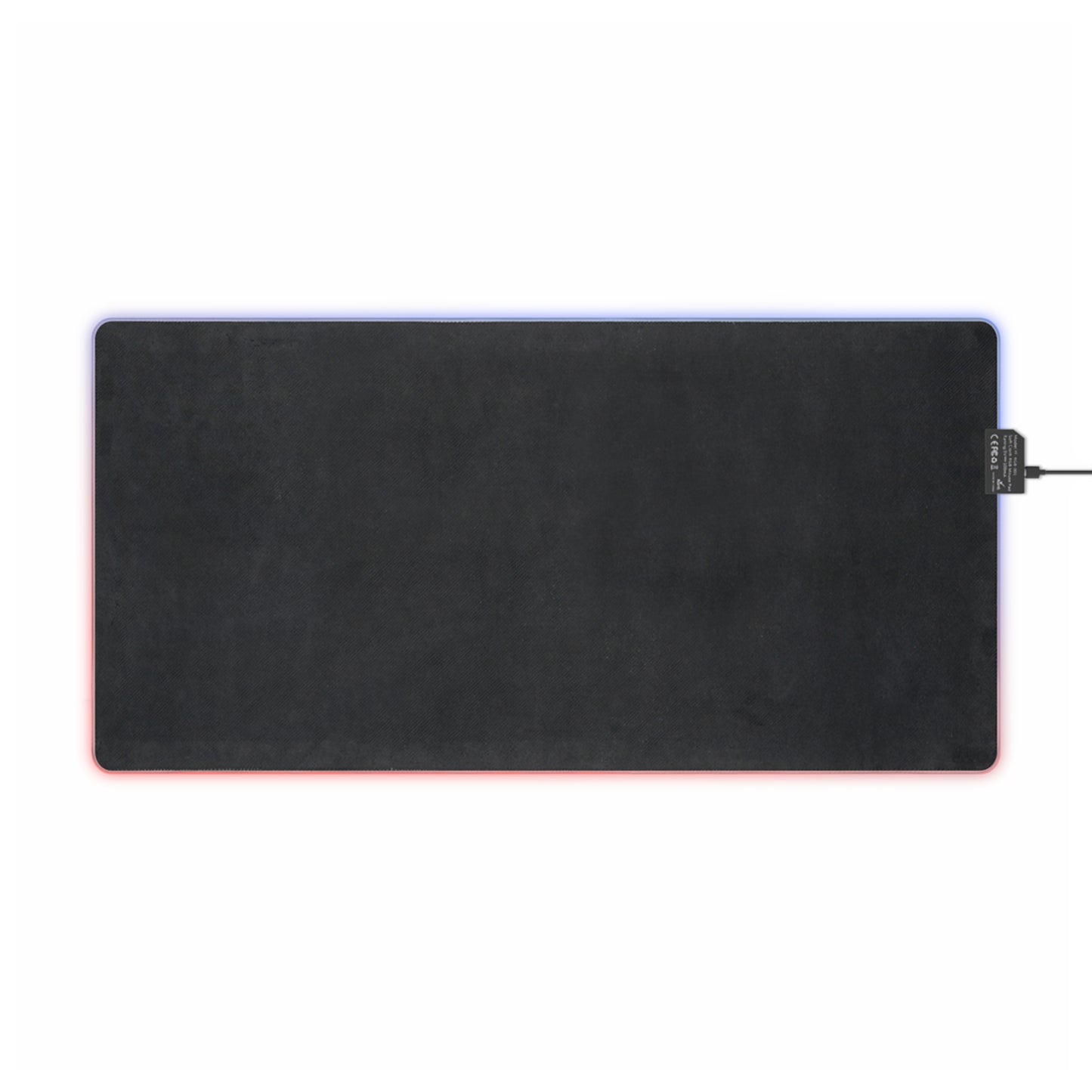Colorful Highland Cow LED Gaming Mouse Pad - Vibrant Desk Accessory for Gamers